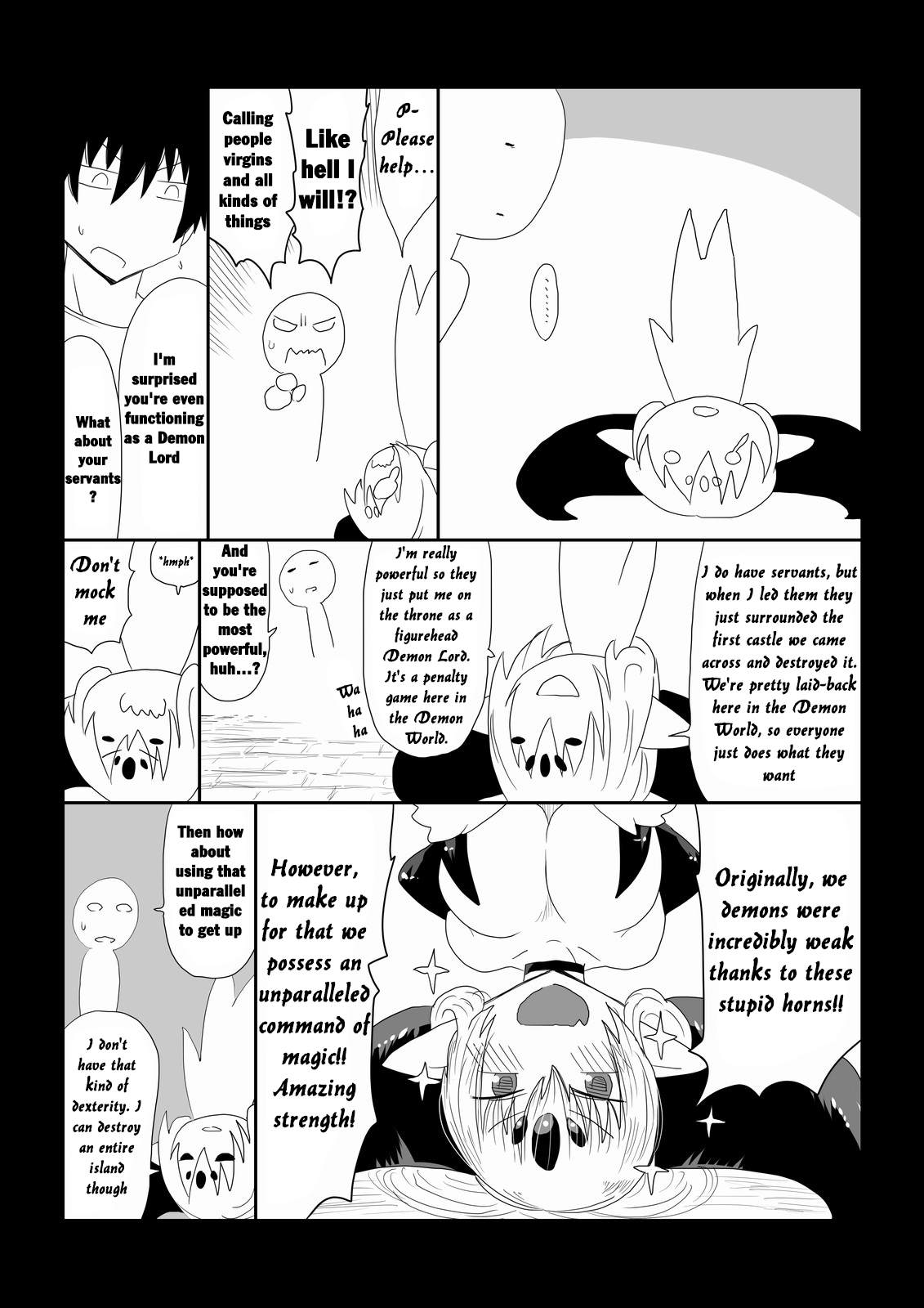 [Hroz] Maou-sama wa Atama ga Omoi. | The Demon Lord's Head is Heavy. [English] {jiyuunii} [Digital] 이미지 번호 4