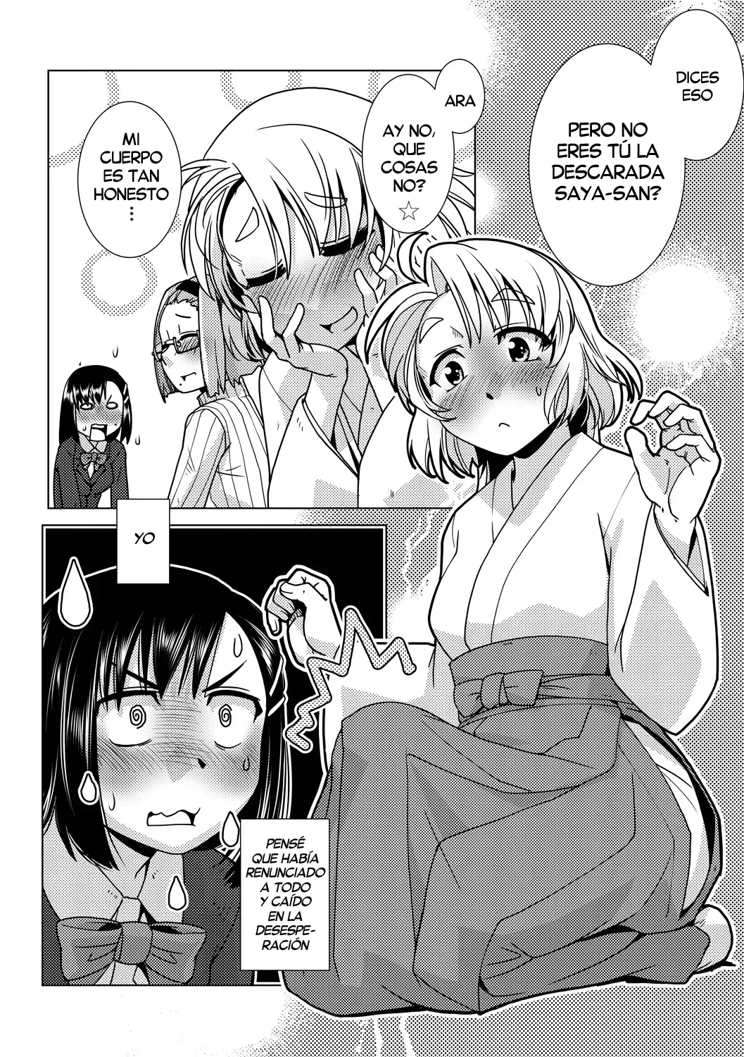 [Kamotama] Yukizuri Majiwari Karamiai <kouhen> | Un Enredo Sexual Casual <Parte 2> (Futanari Noukou Haramase Ai) [Spanish] [Decensored][Digital][Harenchi no Fansub] image number 10