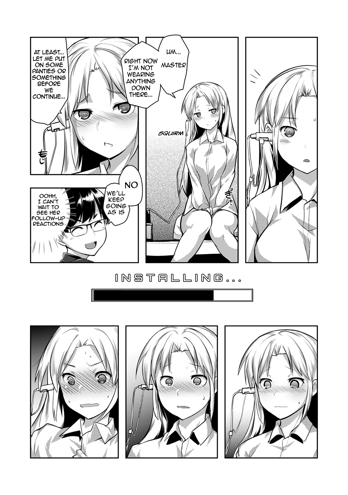 [Hiru Okita] Shuuchishin Install | Shameful Installation (COMIC Ananga Ranga Vol. 15) [English] [GynoidNeko] [Decensored] numero di immagine  13