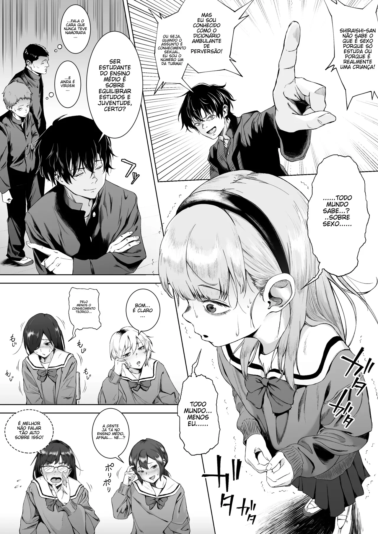 [Love Tororon (Benten Korehito)] Sex o Maji de Benkyou shita Tensai Tobikyuu Shoujo ni Kottori Sakusei Sareru Hanashi [Portuguese-BR] Bildnummer 7