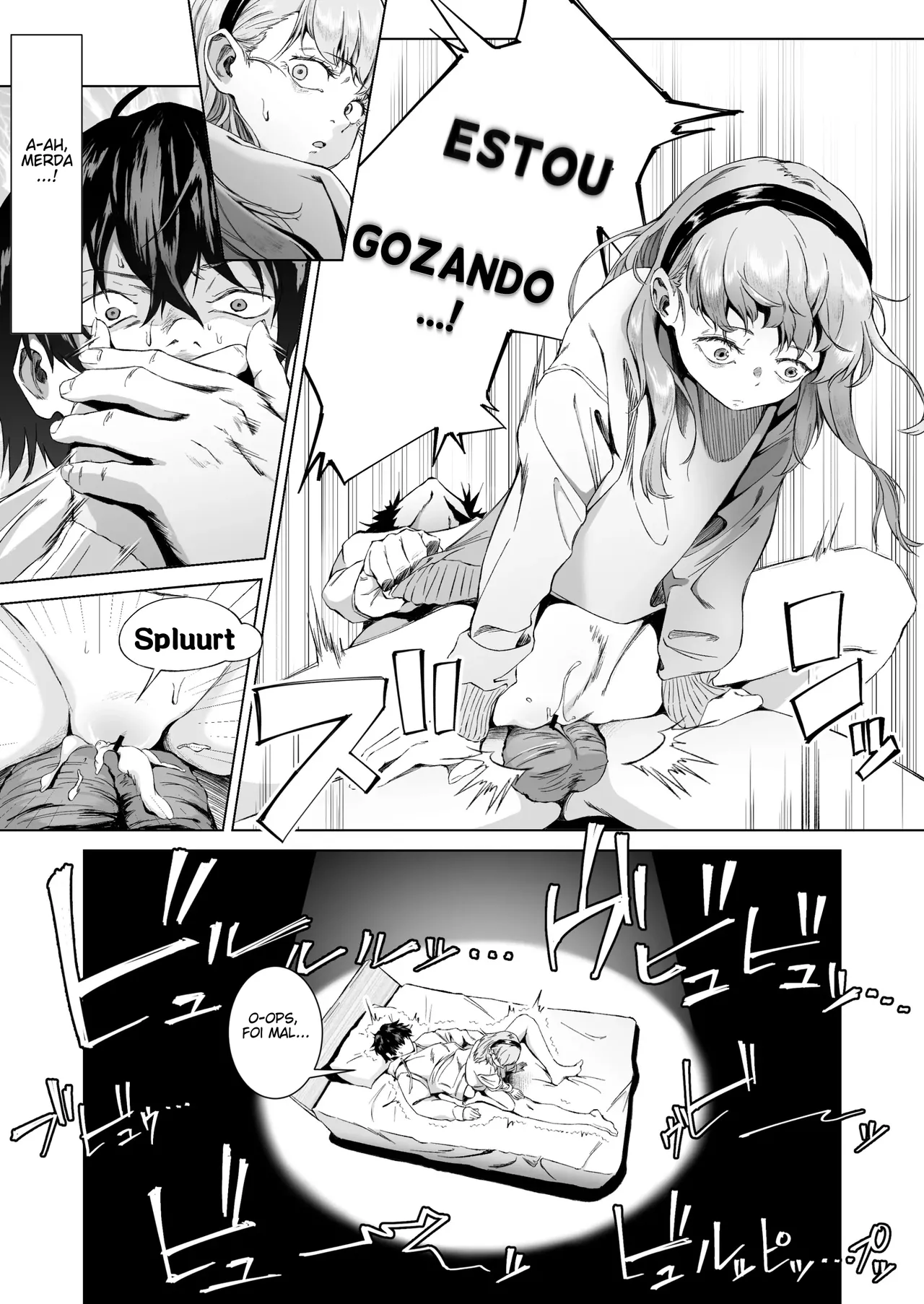 [Love Tororon (Benten Korehito)] Sex o Maji de Benkyou shita Tensai Tobikyuu Shoujo ni Kottori Sakusei Sareru Hanashi [Portuguese-BR] Bildnummer 25