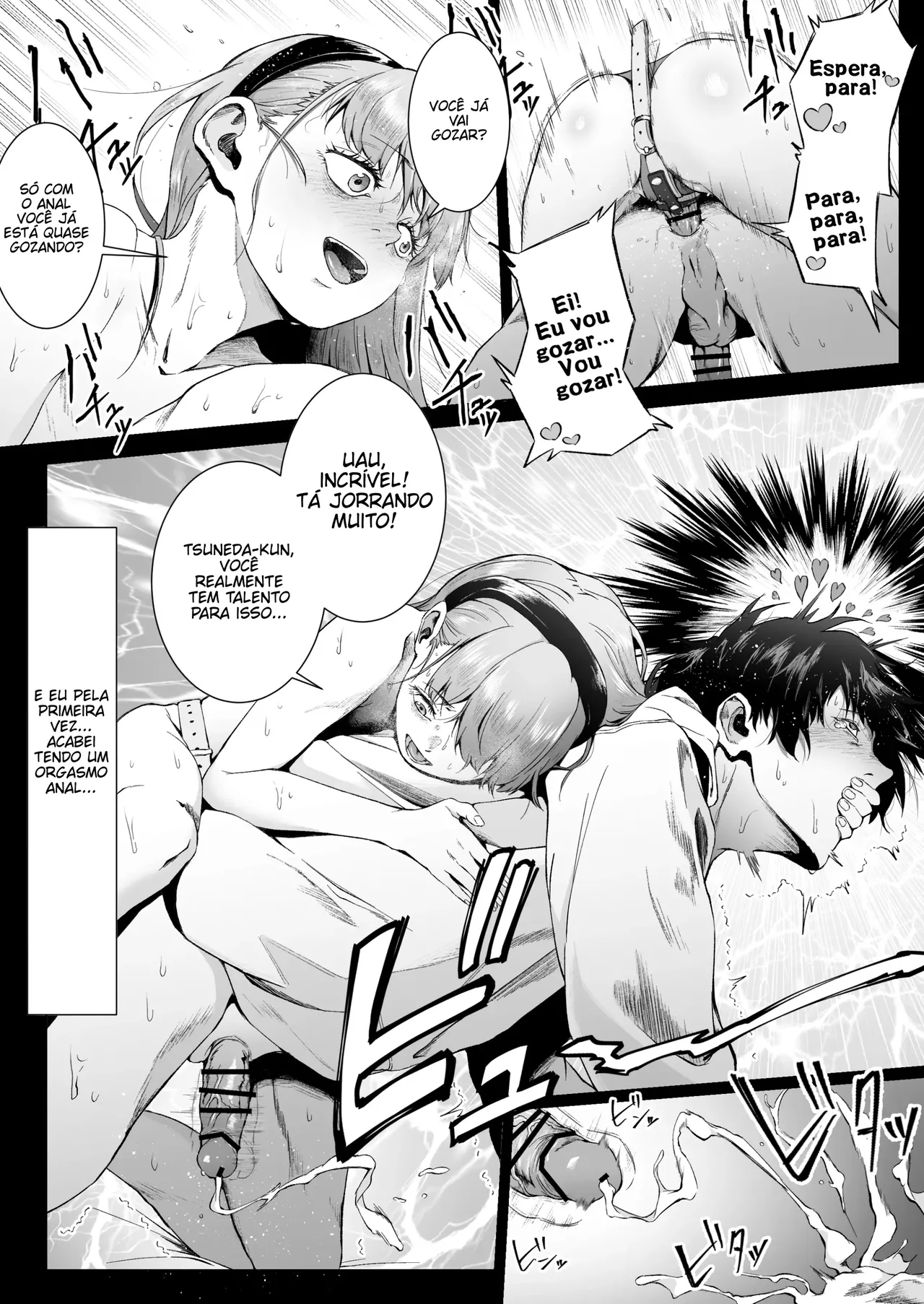 [Love Tororon (Benten Korehito)] Sex o Maji de Benkyou shita Tensai Tobikyuu Shoujo ni Kottori Sakusei Sareru Hanashi [Portuguese-BR] Bildnummer 35