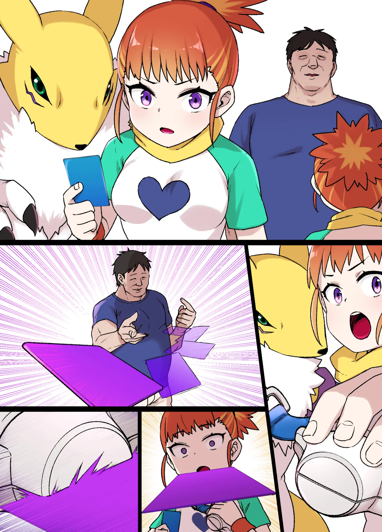 [Kusayarou] Digimon Sennou Makino Ruki & Renamon (Digimon Tamers) | 數碼寶貝洗腦 牧野留姬&妖狐獸 [Chinese] [初雪個人漢化] 画像番号 8