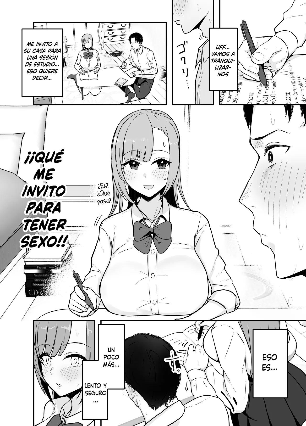 [Baketsu Purin] Nuitekureru Kanojo no Bakunyu Nee-chan | La Hermana Tetona de mi Novia me Ayuda a Correrme [Spanish] [DARKSIDE] [Digital] image number 5