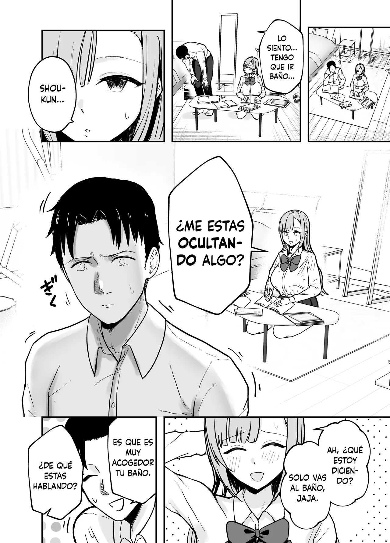 [Baketsu Purin] Nuitekureru Kanojo no Bakunyu Nee-chan | La Hermana Tetona de mi Novia me Ayuda a Correrme [Spanish] [DARKSIDE] [Digital] image number 17