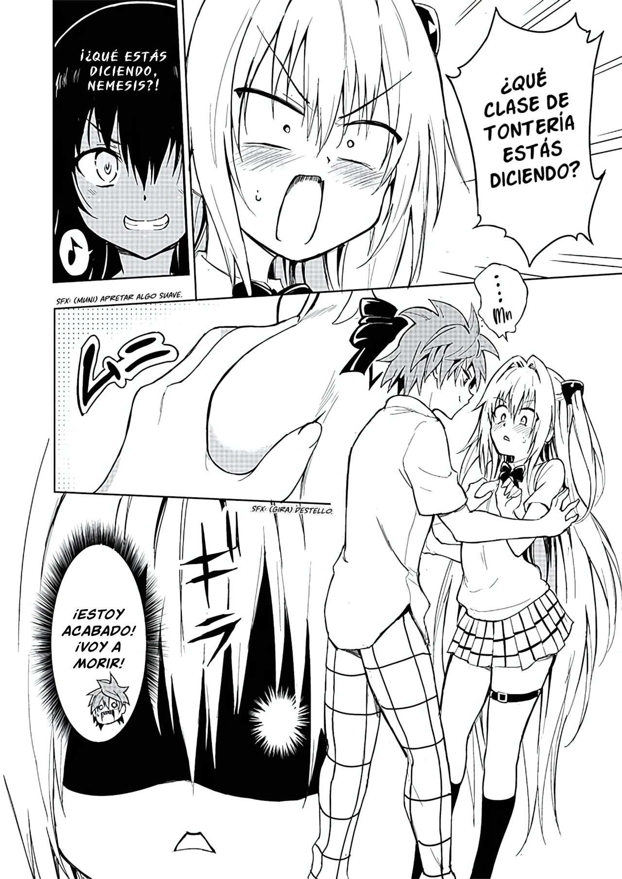 [Kyockchokyock (Kyockcho)] Ecchii no wa Kirai desu ka？| ¿No te Gustan las Cosas Pervertidas？(To LOVE-Ru Darkness) [Spanish] [CronLy] 画像番号 7