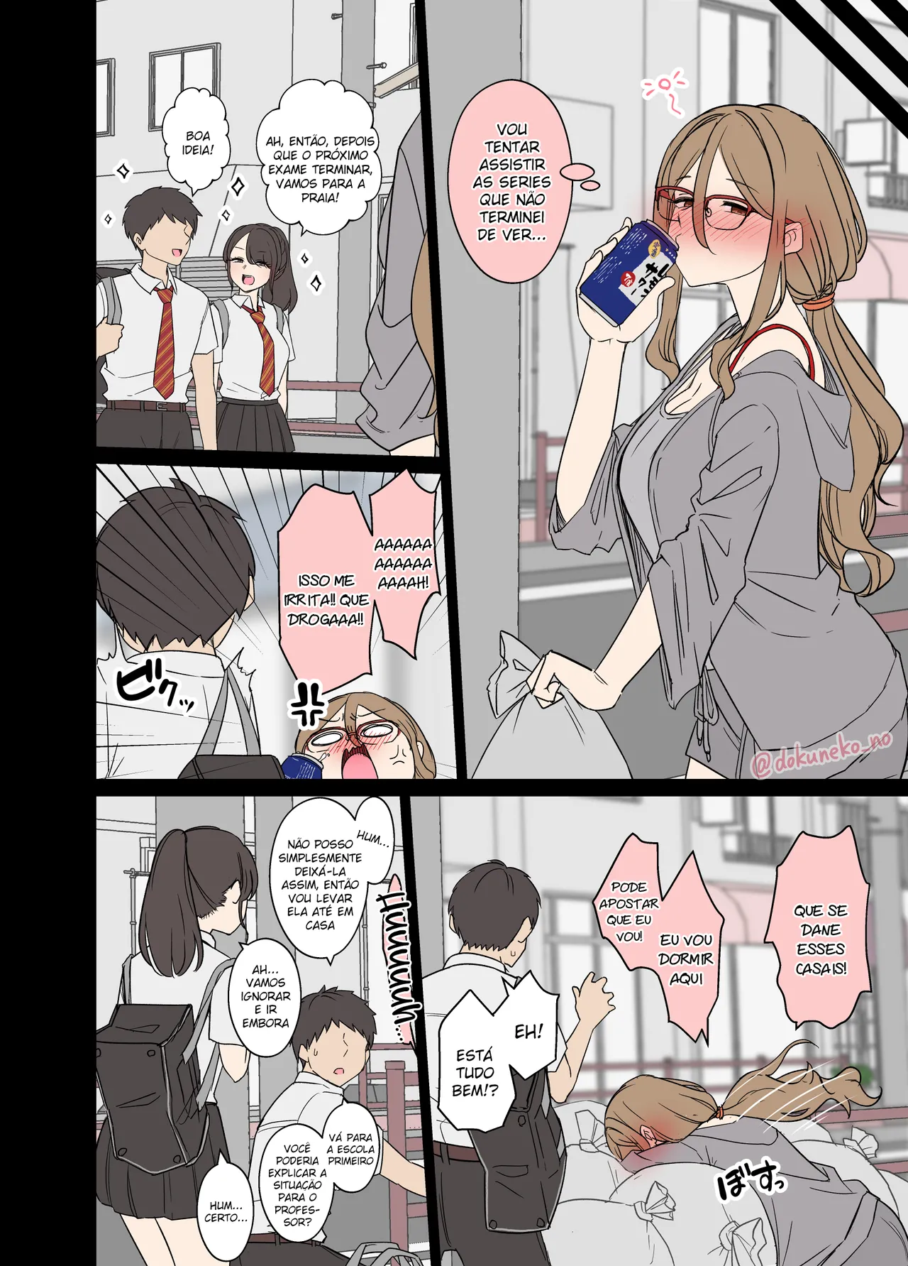 [Dokuneko Noil] Nakahara Mizuki ni Warui Koto o suru Hanashi [Zenpen] (Lycoris Recoil) | Uma história sobre fazer coisas ruins com uma Mizuki Nakahara bêbada [Portuguese-BR] [Legoshi] 画像番号 2