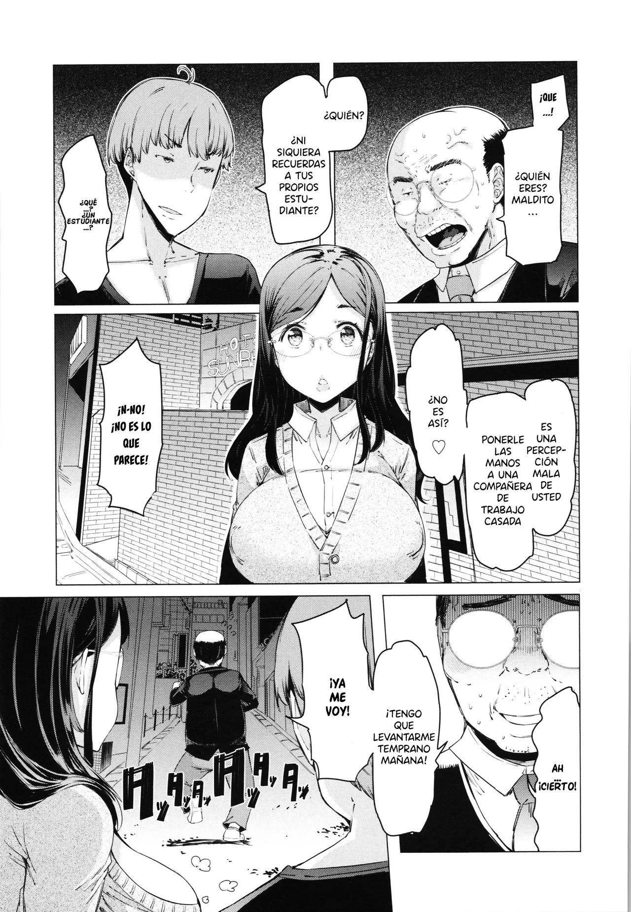 [EBA] Hitozuma ga Ero Sugite Shigoto ni Naranai! Ch. 1-6 [Spanish] =EES= & [Vanilla Sweet Scans] numero di immagine  49