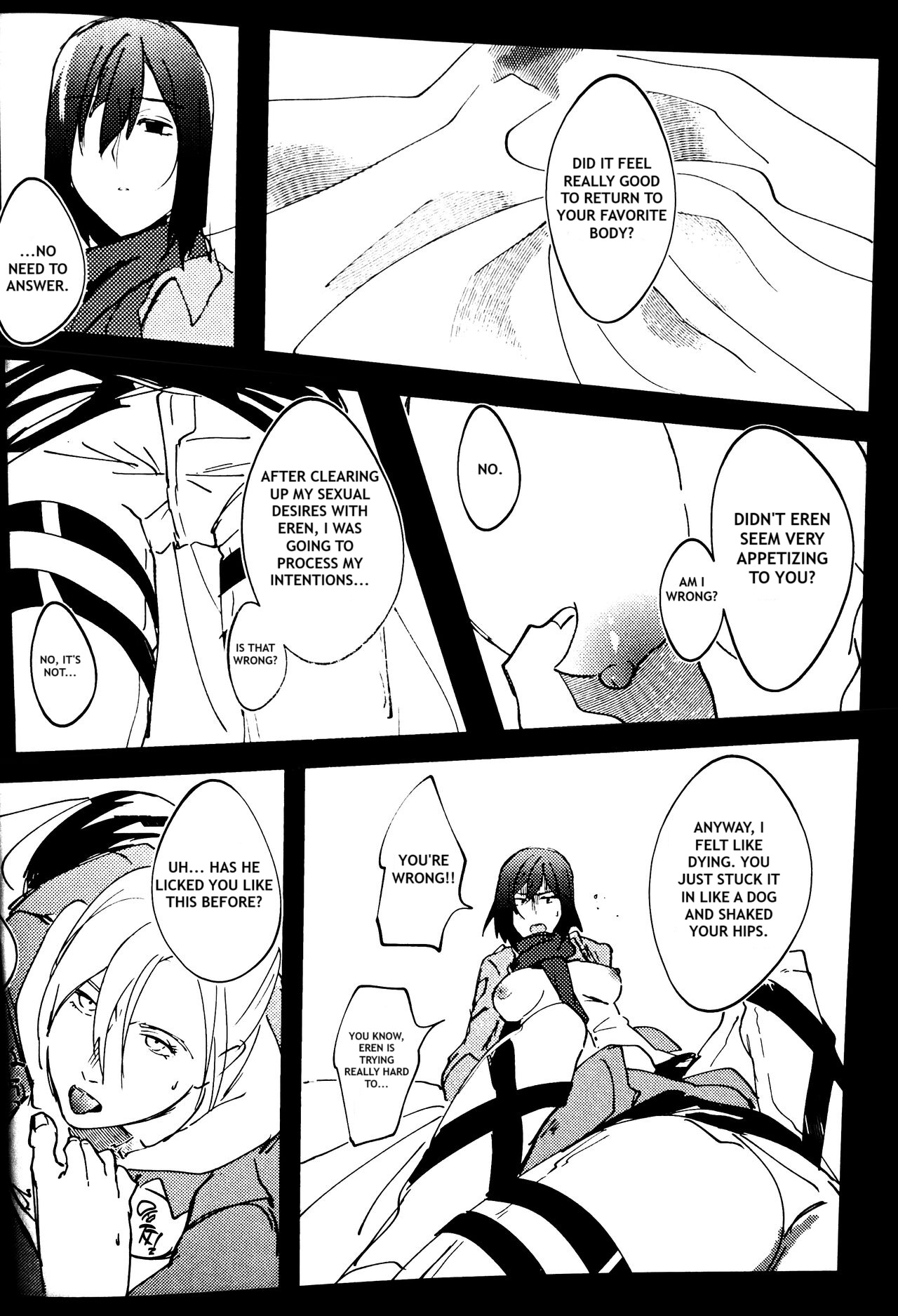 (Dai 19 Kai Hekigai Chousa Haku) [PHENOMENA (Dai Pippy)] Gukou (Shingeki no Kyojin, Attack on Titan, AOT) [English] [Omega_dd] numero di immagine  13