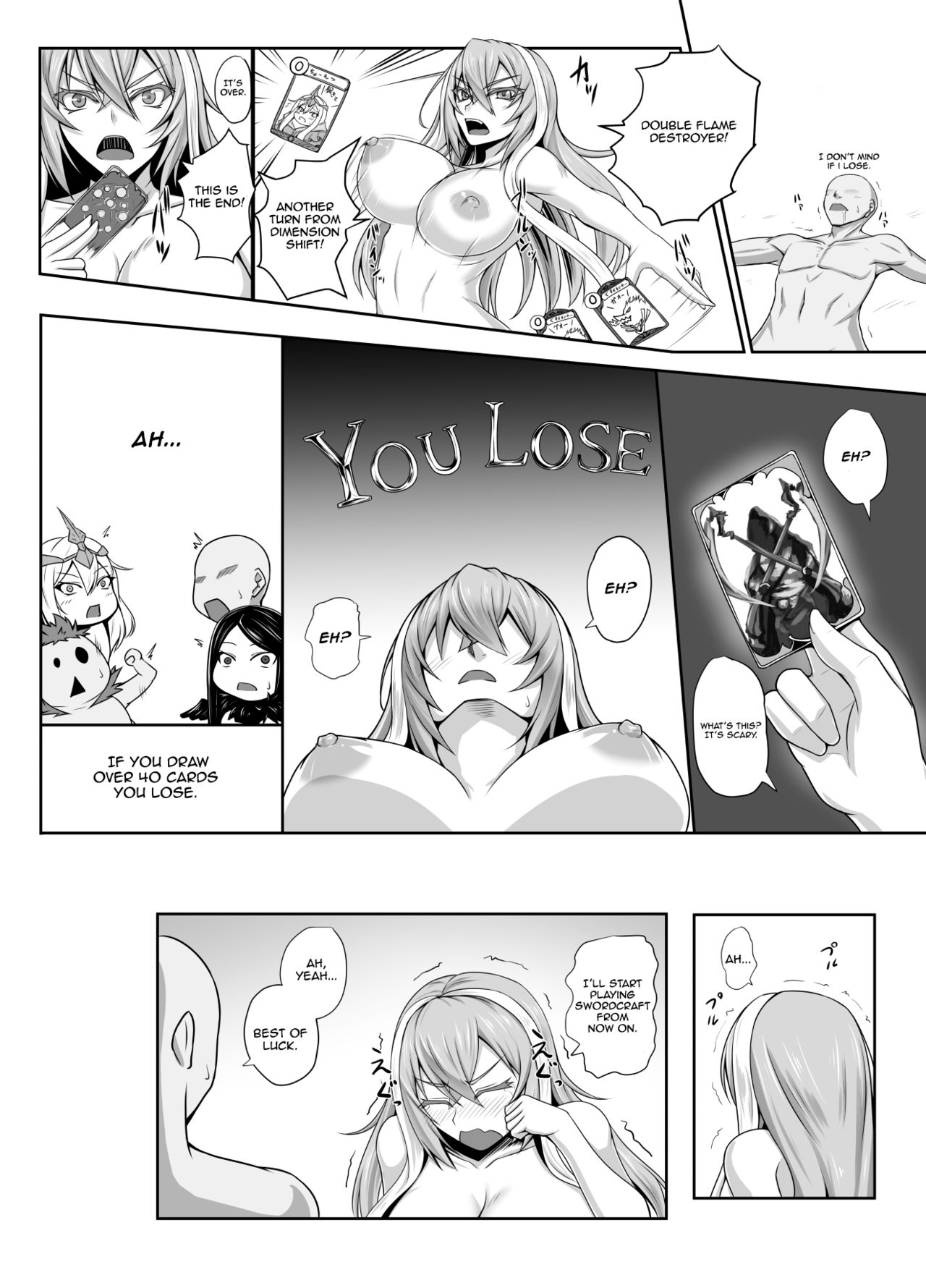 [Kuroshiro Desire (Akitsuki Karasu)] Karada de 1 Turn Kasegundayoo! | I'll buy a turn with my body! (Shadowverse) [English] [Digital] 图片编号 19