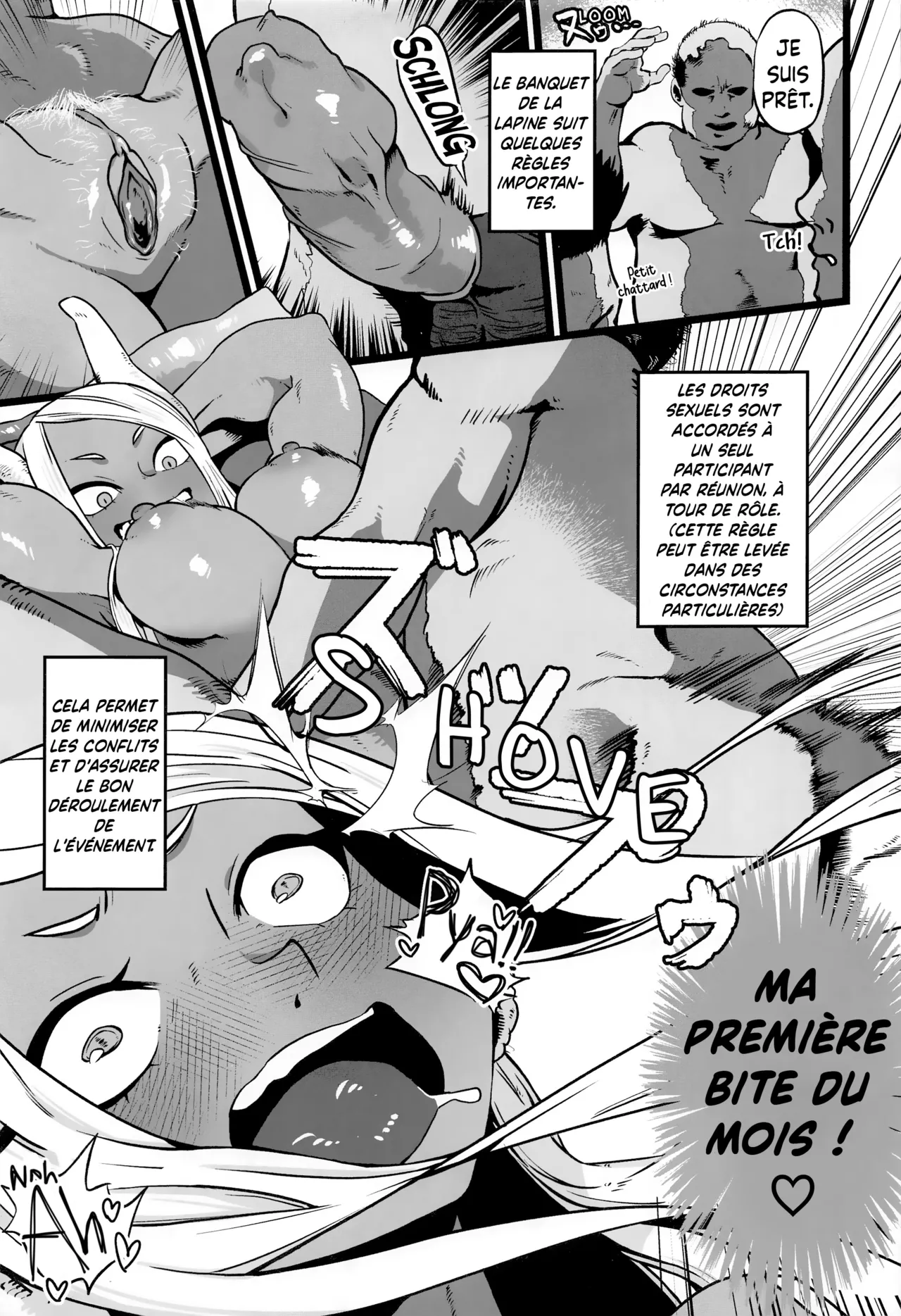 (C101) [Pin to Kite Jigoku (Dance Eiki)] Bukkake Mirko (My Hero Academia) [French] [Decensored] [L'Aile-ou-la-Cuisse-Trad] 이미지 번호 10