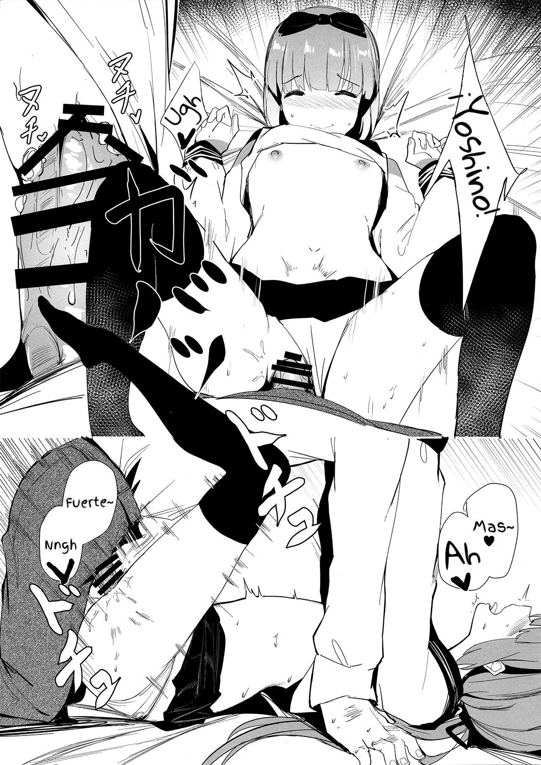 (C95) [SunsetMoon (Orihi Chihiro)] Sukebe na Yoshino wa Okirai deshitee? (THE IDOLM@STER CINDERELLA GIRLS) [Spanish] [Ayanokoji el pelao] 이미지 번호 11