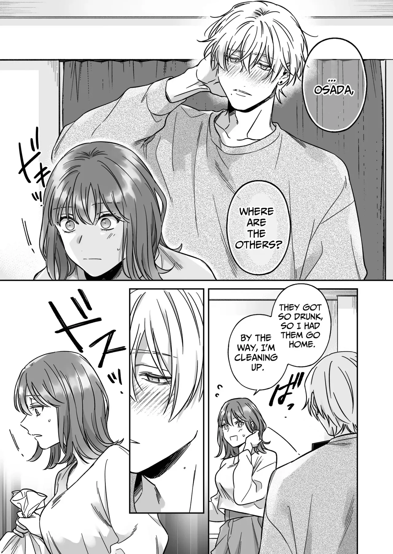 [THE Waidan (Yasuda Meshimeshi, Roni)] Saenai Dōki no Kobayashi wa Watashi no Higyaku Ganbō o Mitashite Kureru ｜I'm Not Content With Being Just Osada's "Male Friend"! [English] Bildnummer 13