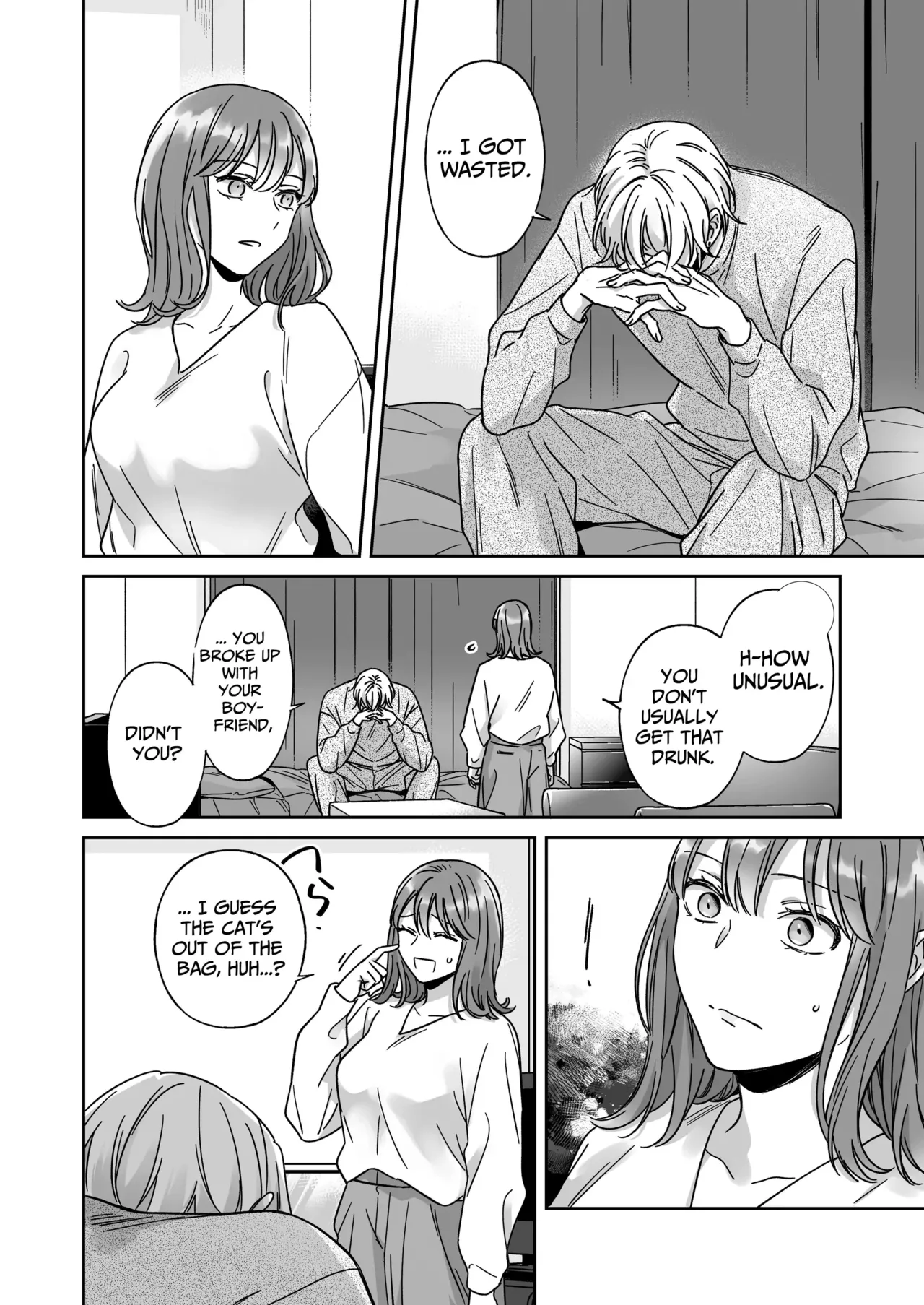 [THE Waidan (Yasuda Meshimeshi, Roni)] Saenai Dōki no Kobayashi wa Watashi no Higyaku Ganbō o Mitashite Kureru ｜I'm Not Content With Being Just Osada's "Male Friend"! [English] Bildnummer 14