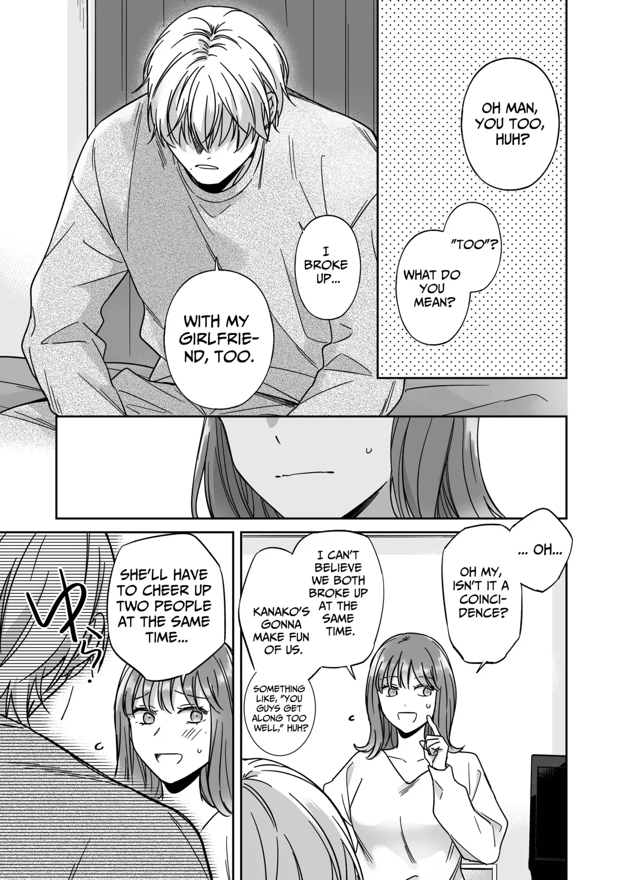[THE Waidan (Yasuda Meshimeshi, Roni)] Saenai Dōki no Kobayashi wa Watashi no Higyaku Ganbō o Mitashite Kureru ｜I'm Not Content With Being Just Osada's "Male Friend"! [English] Bildnummer 15