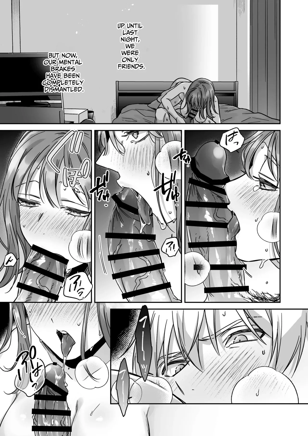 [THE Waidan (Yasuda Meshimeshi, Roni)] Saenai Dōki no Kobayashi wa Watashi no Higyaku Ganbō o Mitashite Kureru ｜I'm Not Content With Being Just Osada's "Male Friend"! [English] Bildnummer 57