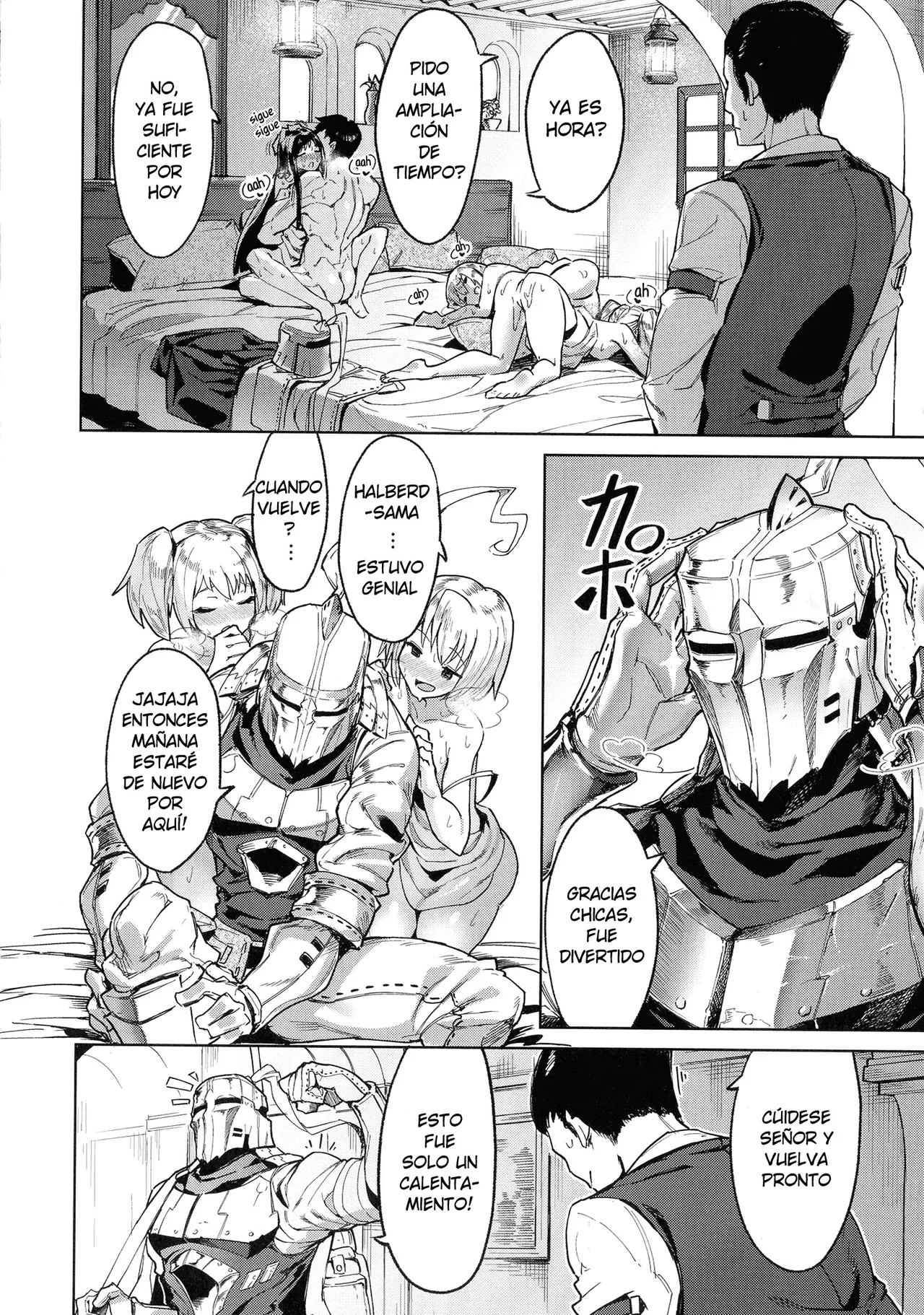 [Croriin] Sakyu Chare! | El reto de la Sucubo! (Yarikomi Saga ~Isekai Seikatsuki~) [Spanish] [Decensored][Digital][Harenchi no Fansub] image number 4