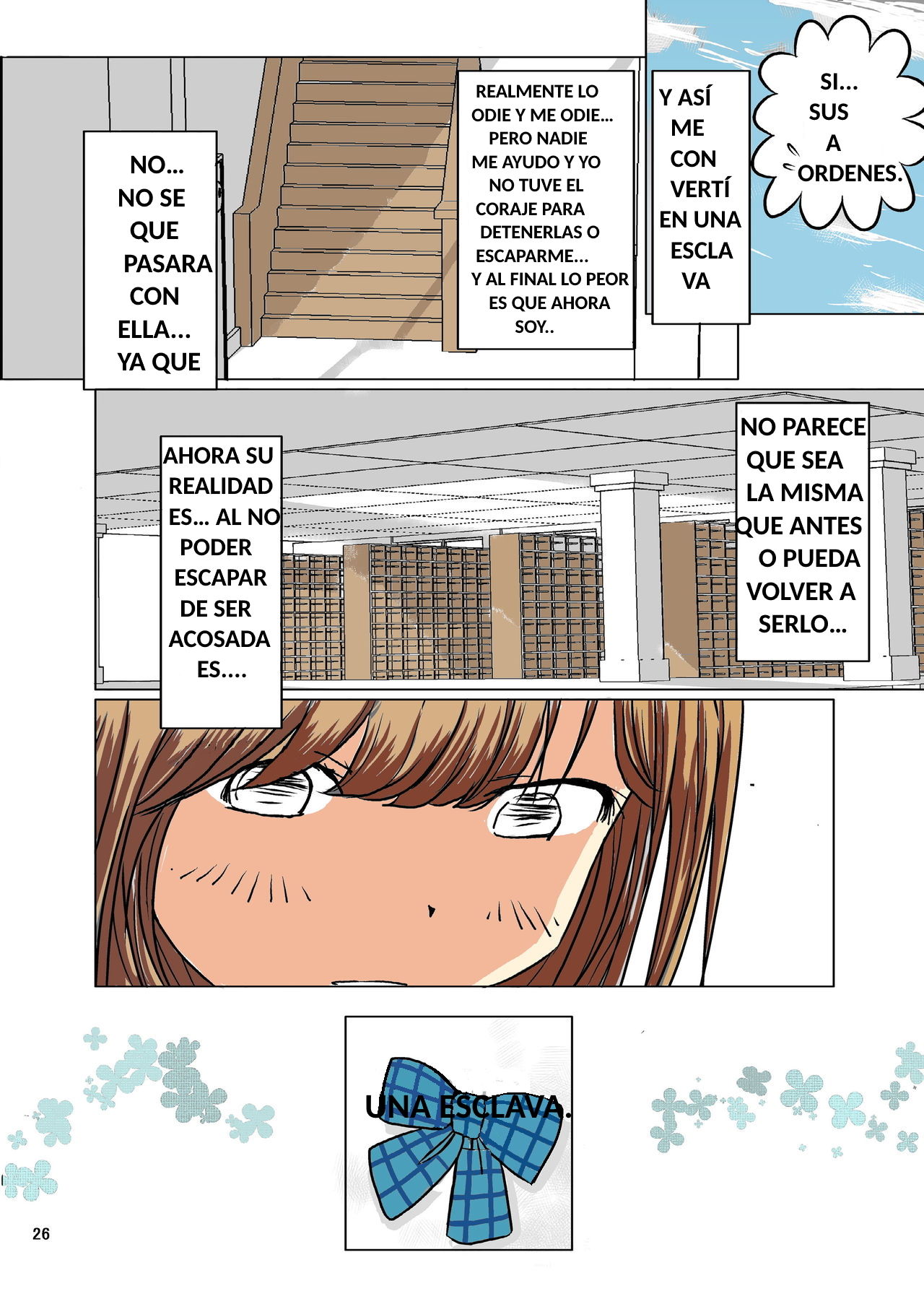 [dressblackheulee (BlackBaka)] Zenra Ijimerarekko-san no Nichijou [Spanish] [Coop086] [Colorized] 图片编号 21