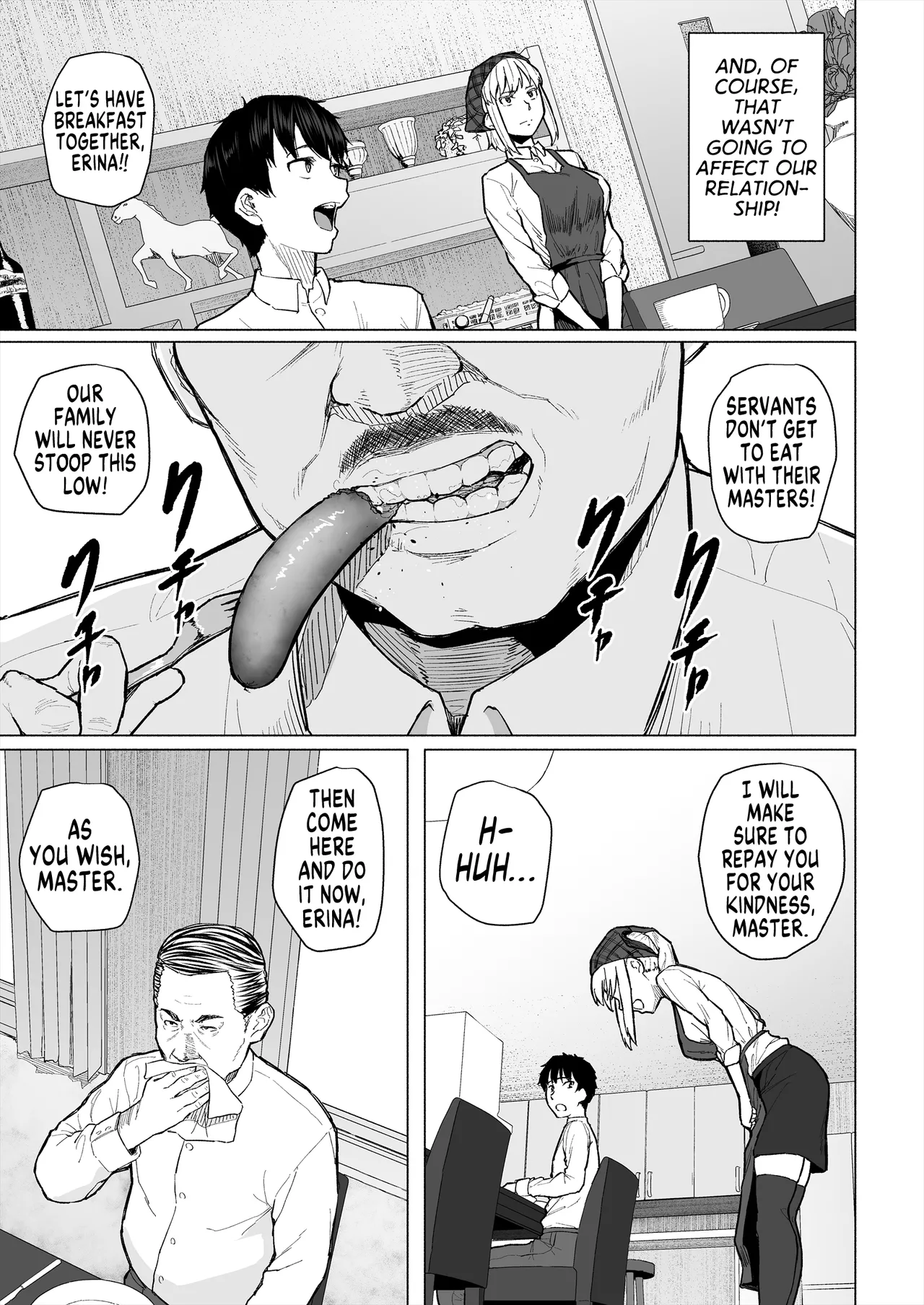 [Chonmage Teikoku (Magekichi)] Osananajimi wa Shakkin no Kata toshite Oyaji ni Dakareru | My Childhood Friend is a Collateral Who Has to Sleep With My Father [English] [MegaFagget] 이미지 번호 4