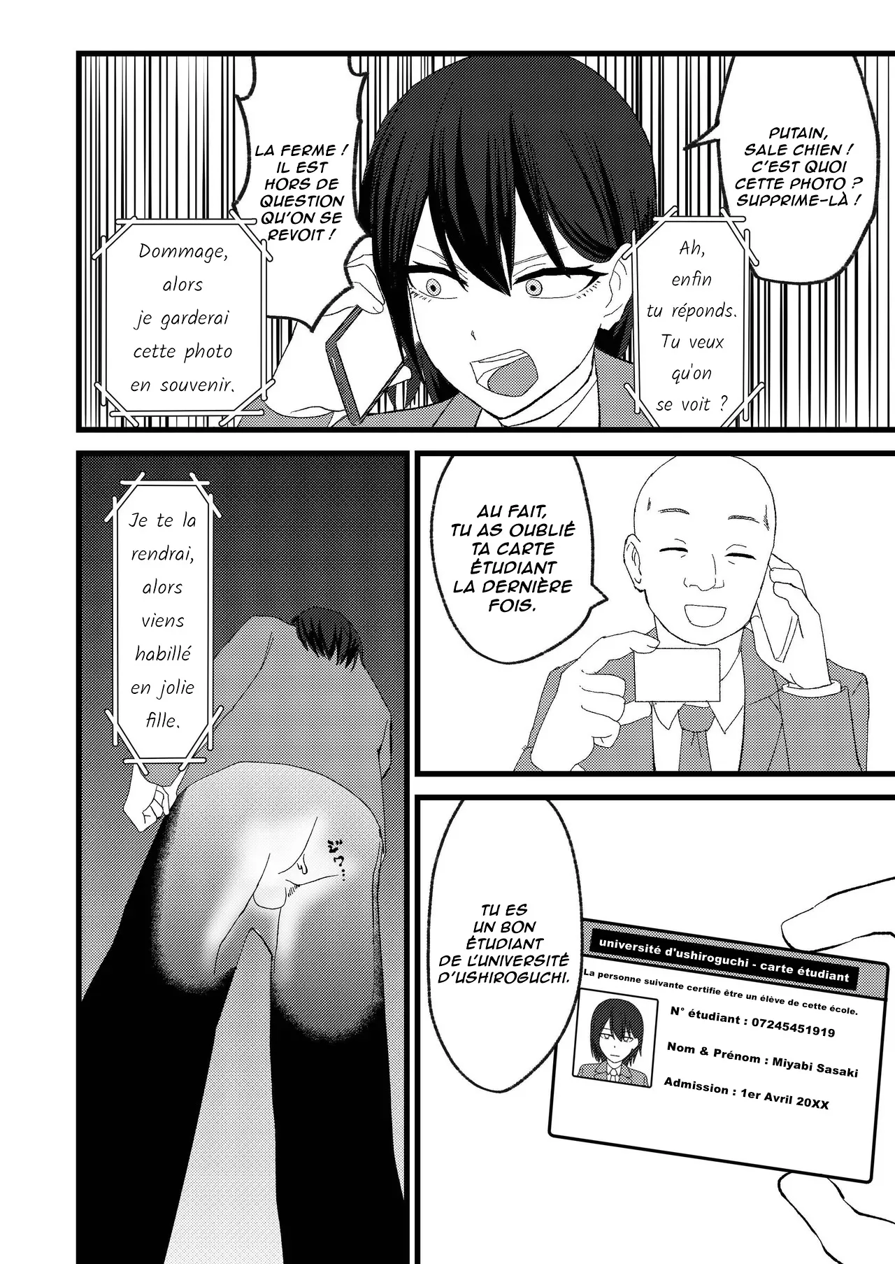 [Maihime (Musashi Sasaki)] J'étais fatigué du chantage alors j'ai essayé de commettre une fraude 图片编号 12