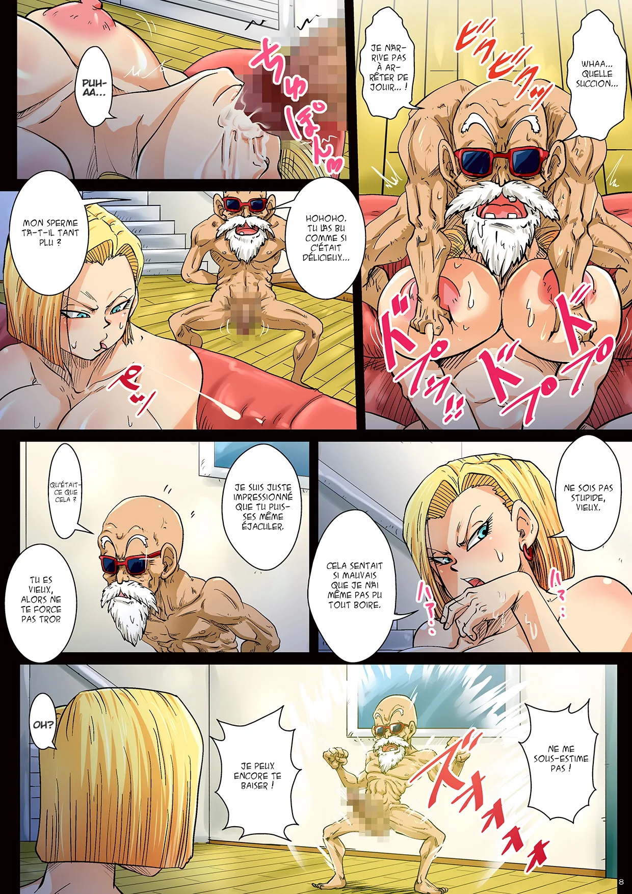 [Yuzuponz (Rikka Kai)] Netorase 18-gou (Dragon Ball Z) [french][hentai-FR.com] 图片编号 8