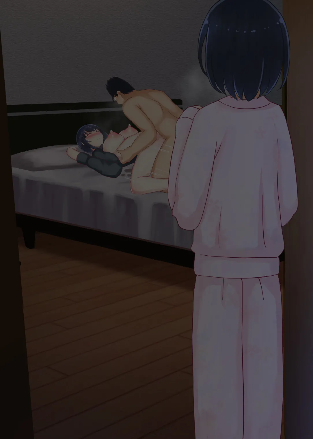 [Nyancorogashi (TUTUSAKU)] (rewrite)Suki ni Josei no Hadaka o Mite, Suki ni Nakadashi dekichau H na Sennou Sukesuke Megane! [Chinese] numero di immagine  33