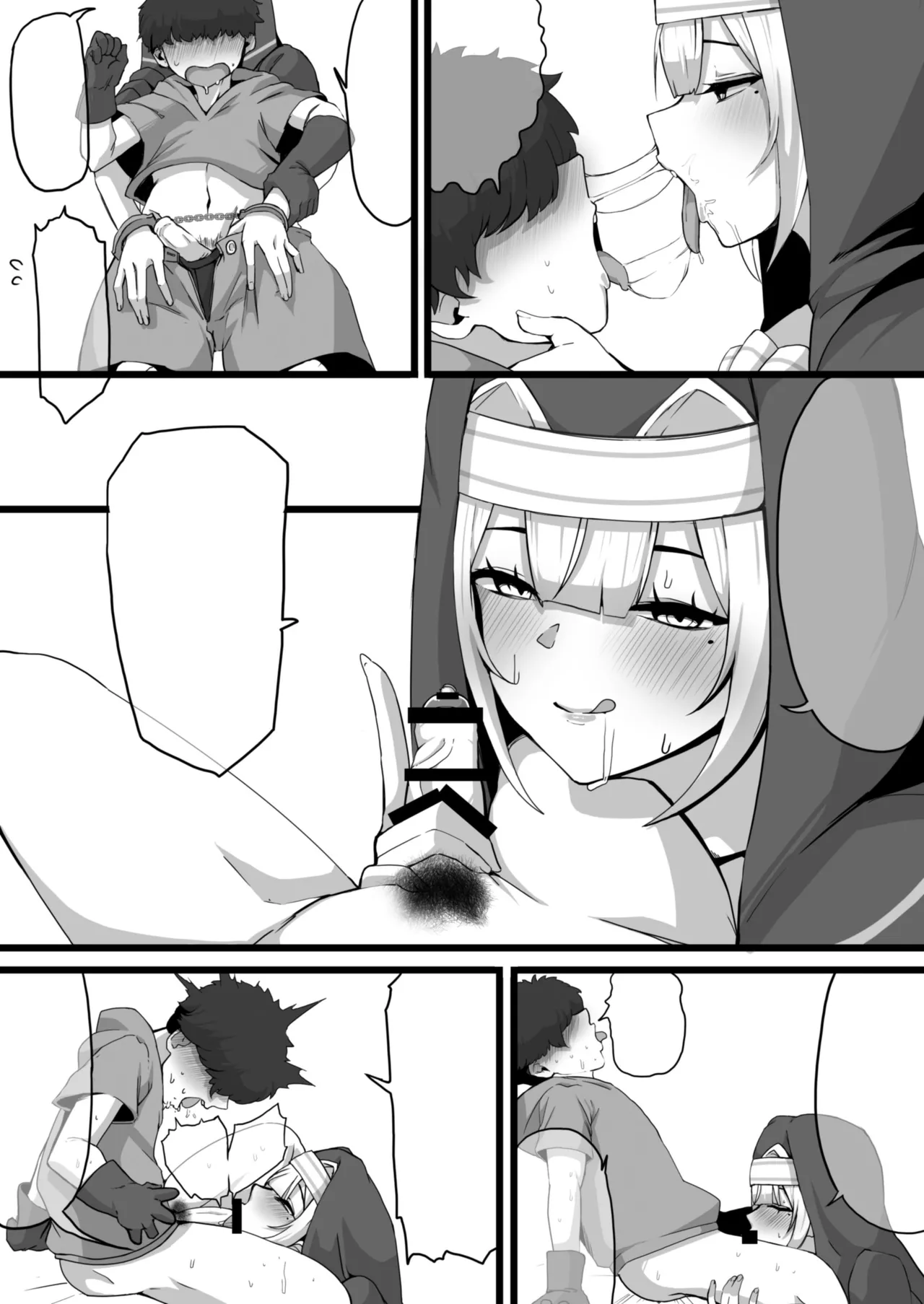 [Whisp (Nyarot)] Ansatsusha datta Onna Souryo-san ni Yuuwaku Sarete ~Amaama Oppai Shokei Sarete Shimau Maso Kanshu-san~ I 被曾是暗杀者的女僧侣诱惑 ～被甜蜜地用胸部处刑的受虐狂看守～ [Chinese] numero di immagine  37