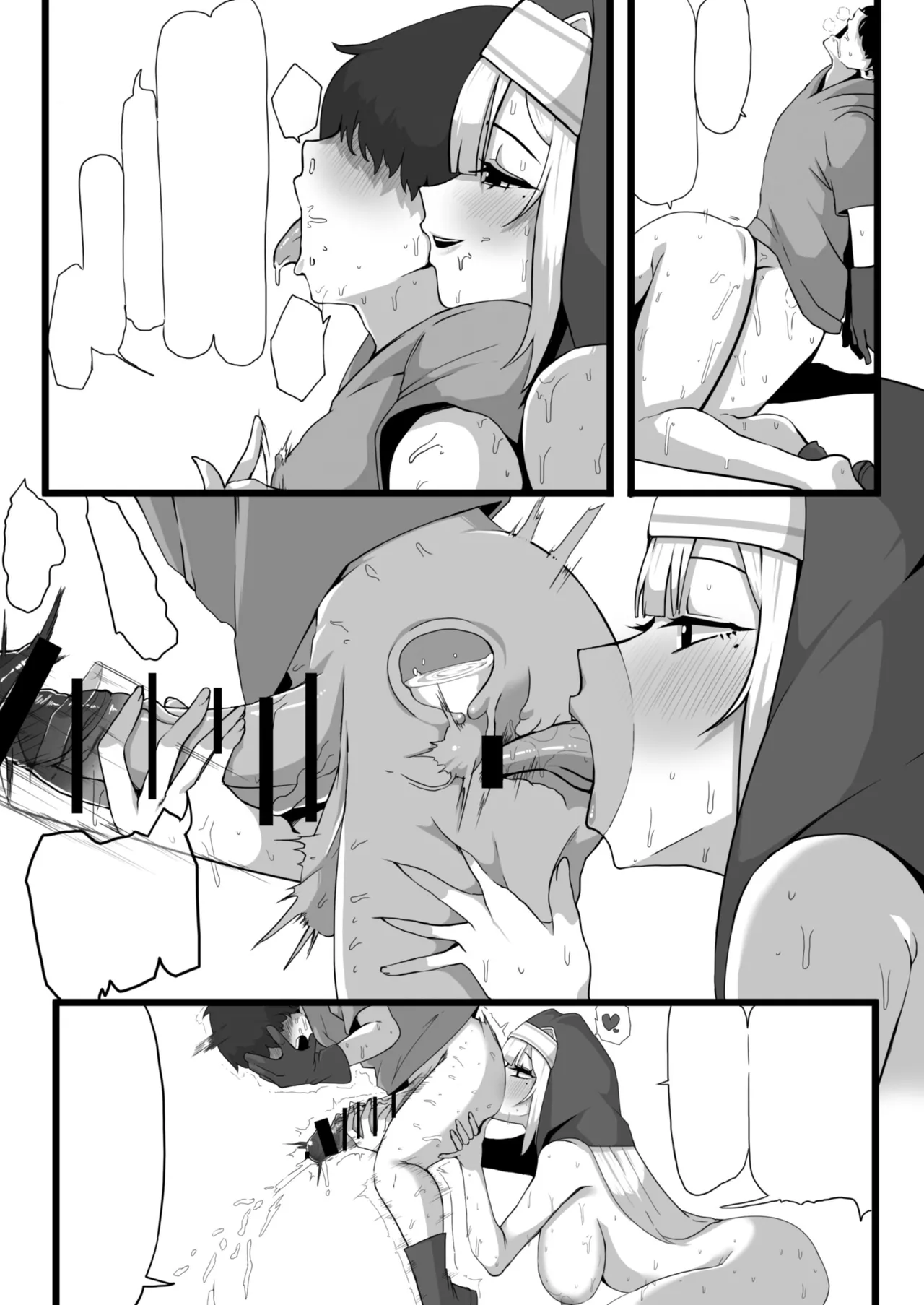 [Whisp (Nyarot)] Ansatsusha datta Onna Souryo-san ni Yuuwaku Sarete ~Amaama Oppai Shokei Sarete Shimau Maso Kanshu-san~ I 被曾是暗杀者的女僧侣诱惑 ～被甜蜜地用胸部处刑的受虐狂看守～ [Chinese] numero di immagine  57