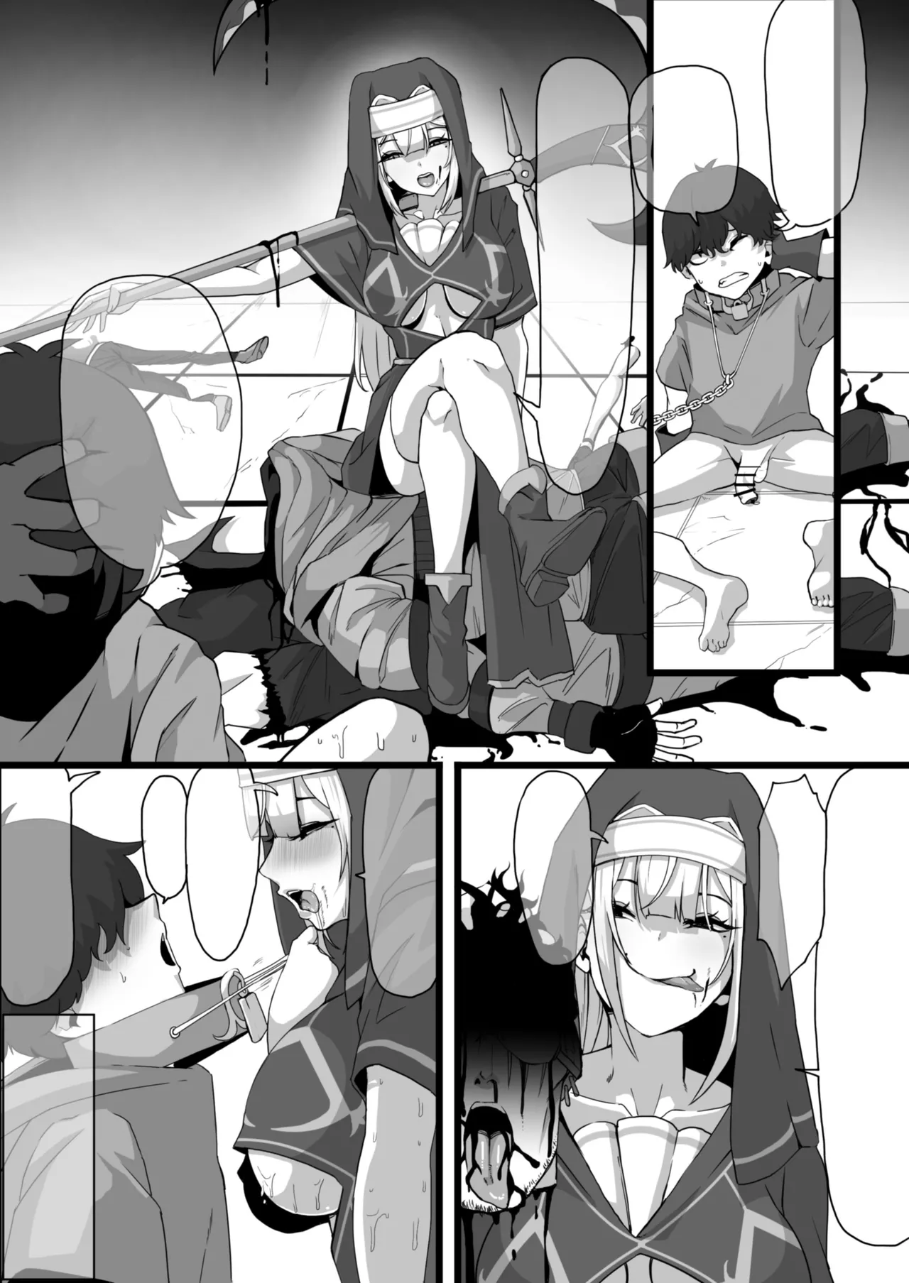 [Whisp (Nyarot)] Ansatsusha datta Onna Souryo-san ni Yuuwaku Sarete ~Amaama Oppai Shokei Sarete Shimau Maso Kanshu-san~ I 被曾是暗杀者的女僧侣诱惑 ～被甜蜜地用胸部处刑的受虐狂看守～ [Chinese] numero di immagine  61