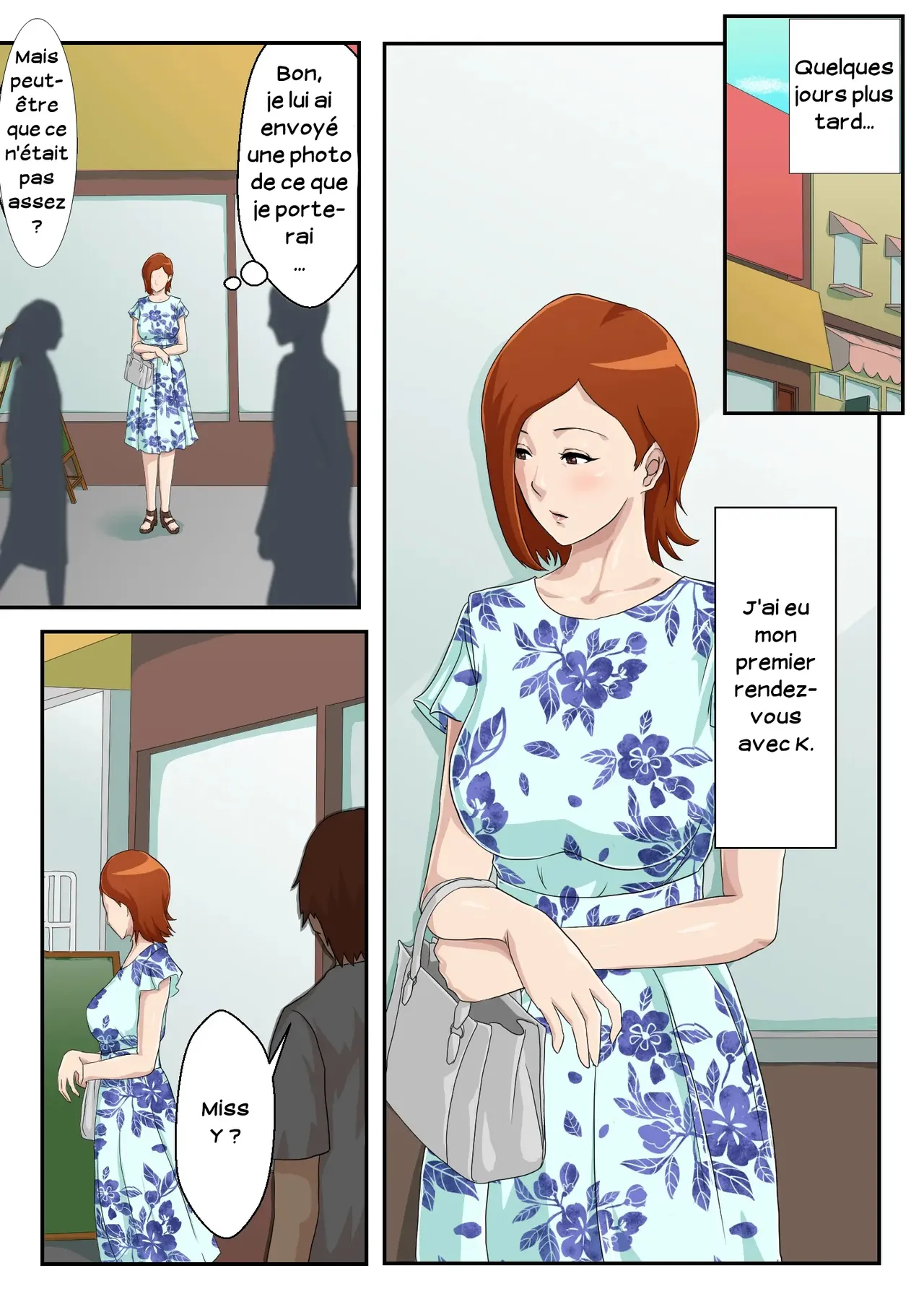 [Kumo no Ito] Matching Appli de Deatta Aite wa Kaa-san deshita | J'ai matché Maman sur mon application de rencontre 01 [French] [Serviteur] image number 8