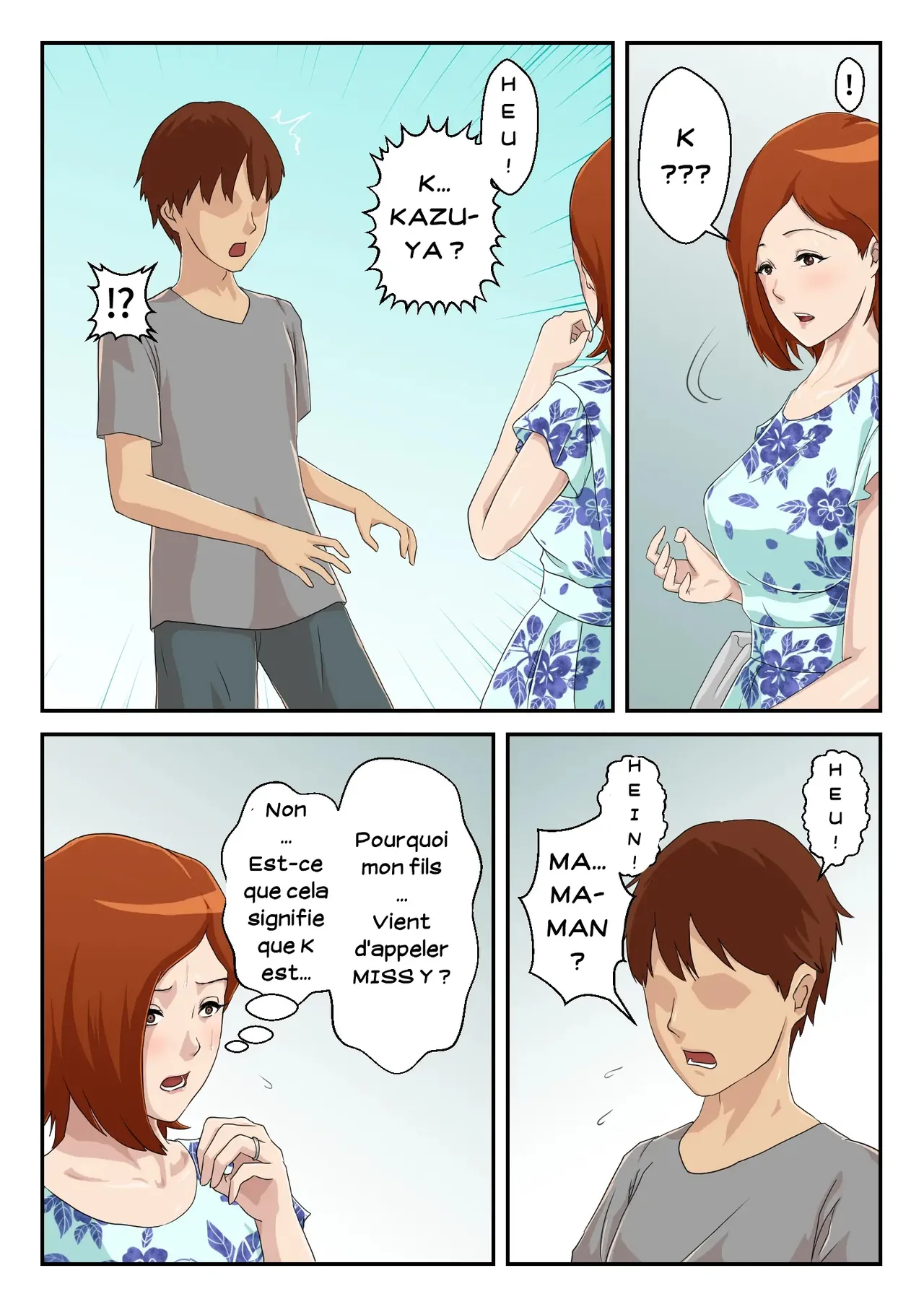 [Kumo no Ito] Matching Appli de Deatta Aite wa Kaa-san deshita | J'ai matché Maman sur mon application de rencontre 01 [French] [Serviteur] image number 9