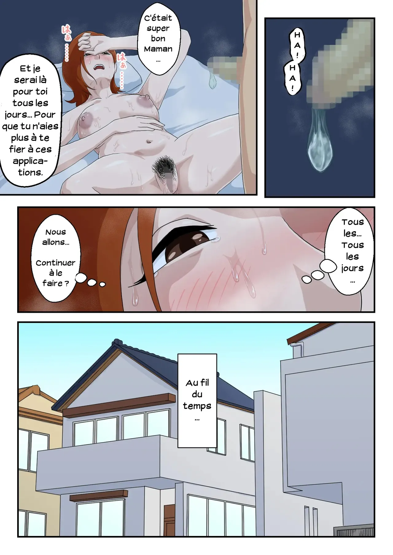 [Kumo no Ito] Matching Appli de Deatta Aite wa Kaa-san deshita | J'ai matché Maman sur mon application de rencontre 01 [French] [Serviteur] image number 34