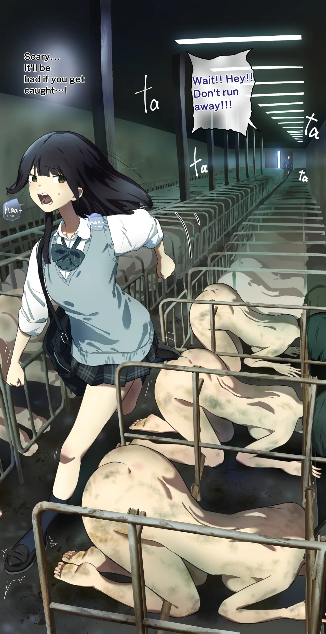 I got lost in the human barn… image number 3