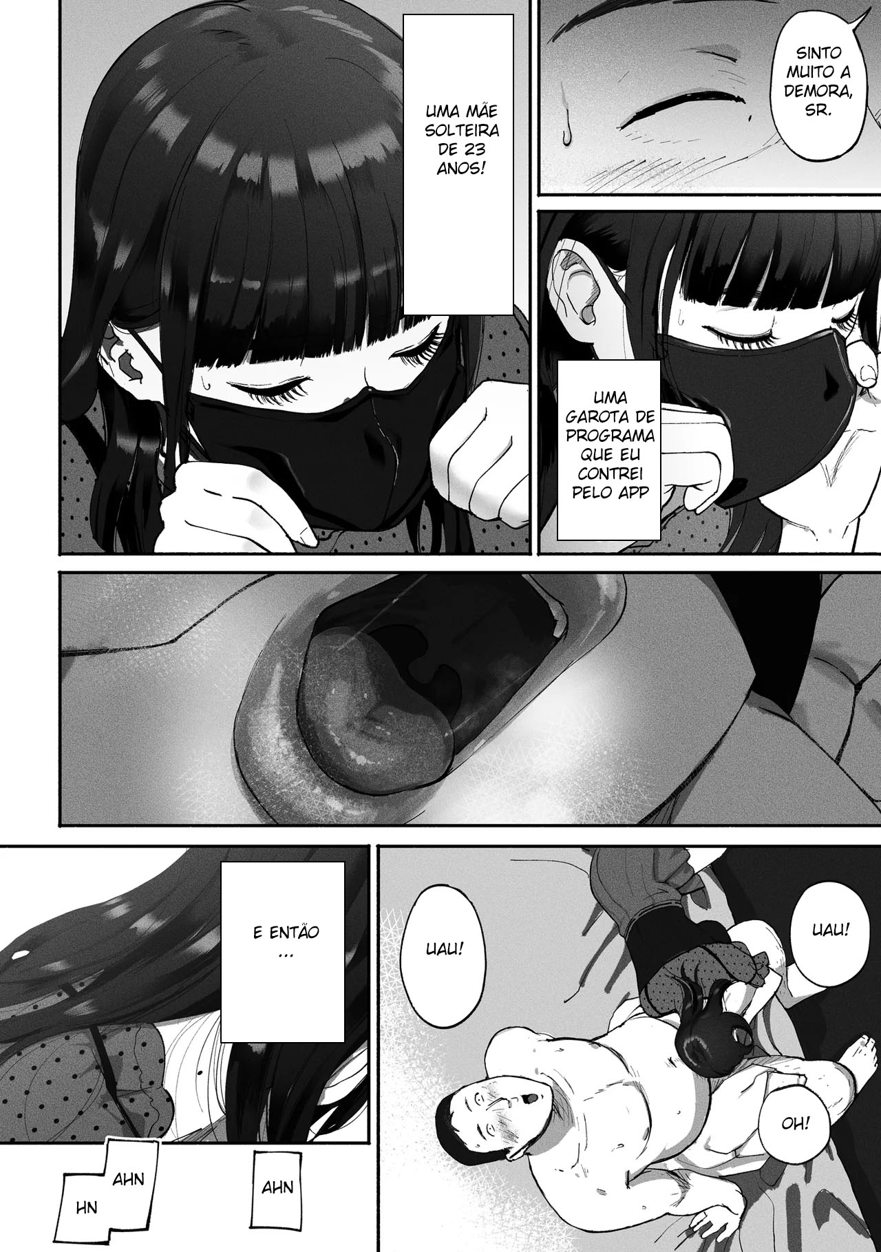 [Chinjao Girl. (Special G, Engawa Suguru)] Shin Mama Papa Katsu ~Shokuba no Joshi to Appli de Deattara~ 1–2 | Mãe Solteira Fazendo Sexo Compensado ~Acabei Encontrando A Novata do Trabalho No Aplicativo~ 1–2 [Portuguese-BR] [mundohentaioficial.com] 画像番号 4