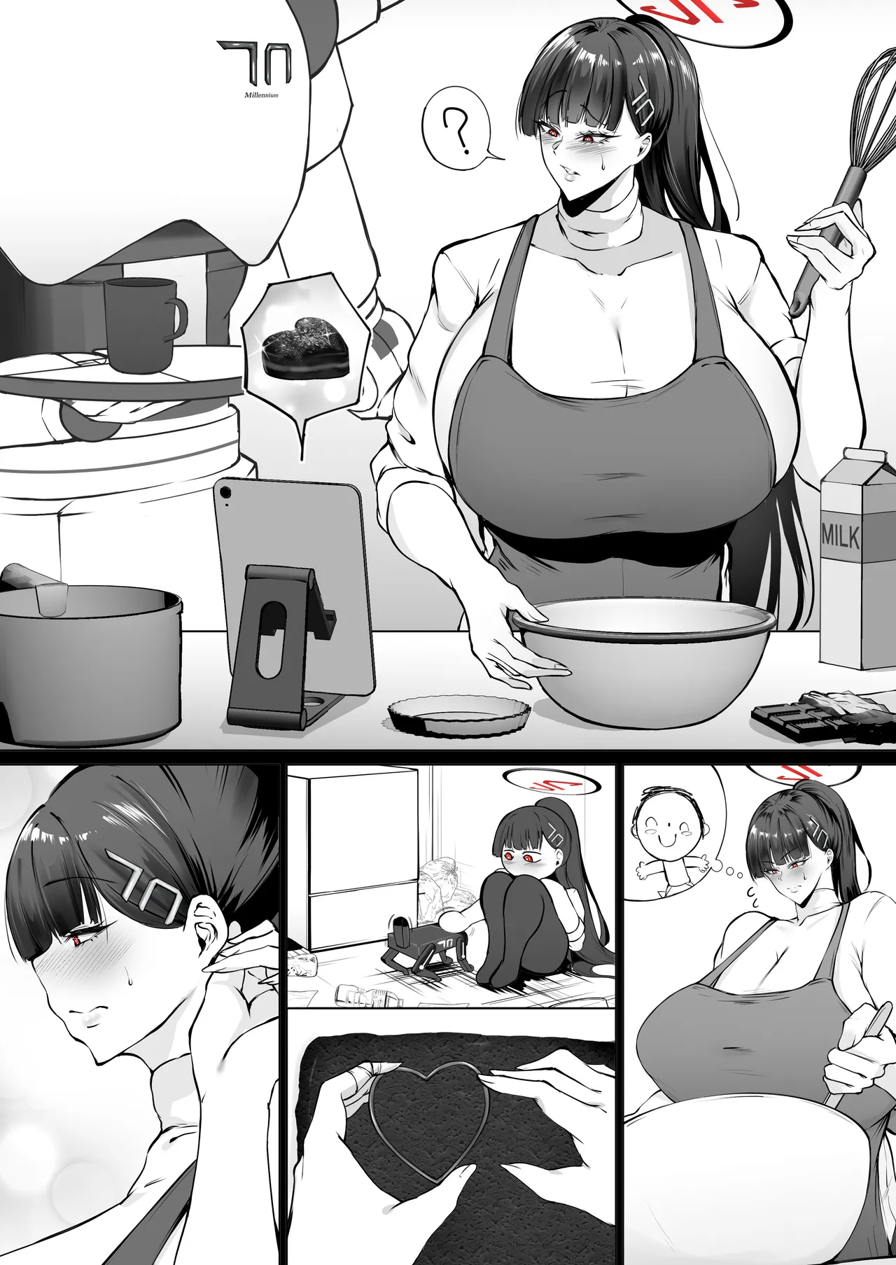 [Waryu] Rio to Junai Valentine (Blue Archive) [Chinese] [黎欧出资汉化] [Decensored] numero di immagine  1