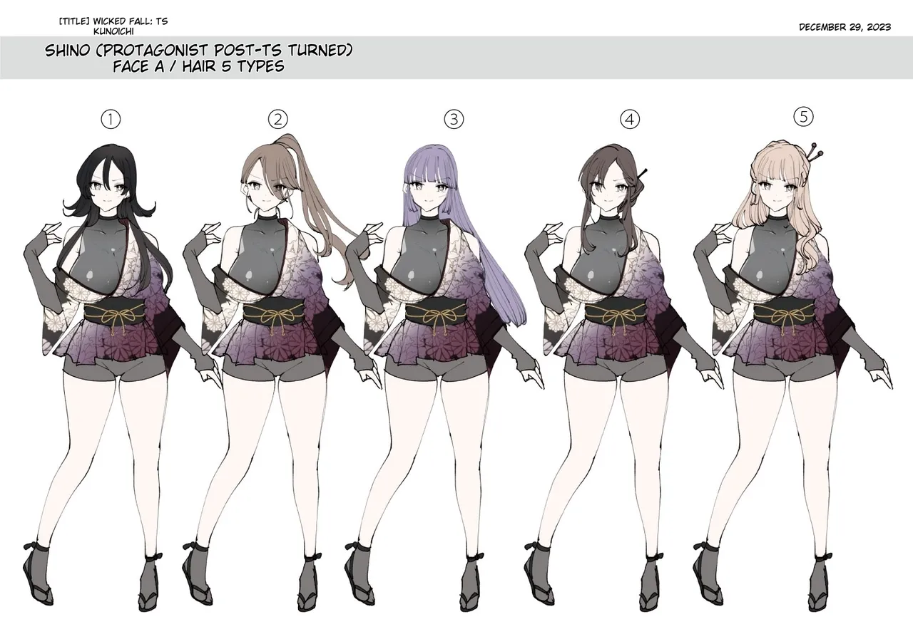 Corrupted Gender-Swapped Kunoichi (For Sale) Bildnummer 47