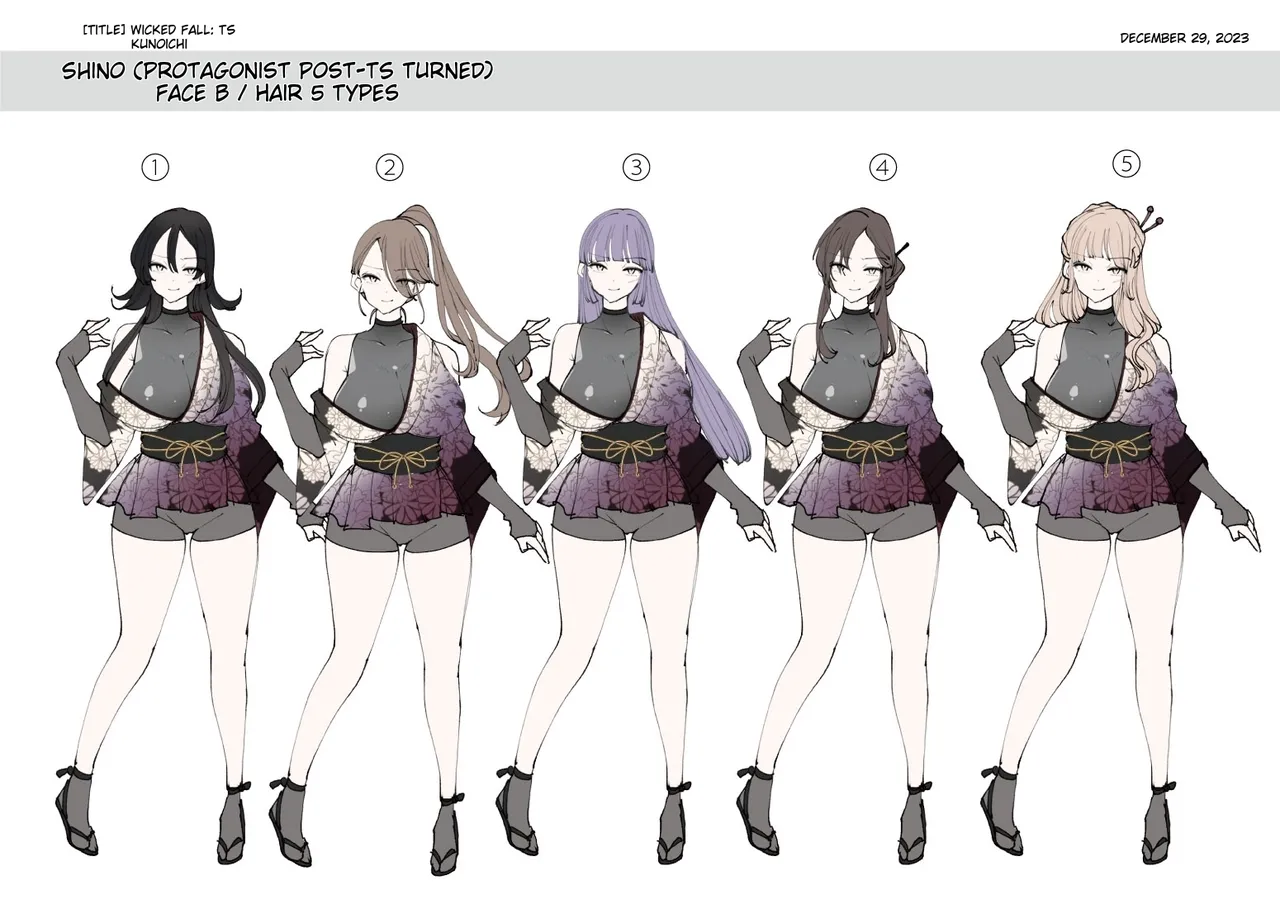 Corrupted Gender-Swapped Kunoichi (For Sale) Bildnummer 48