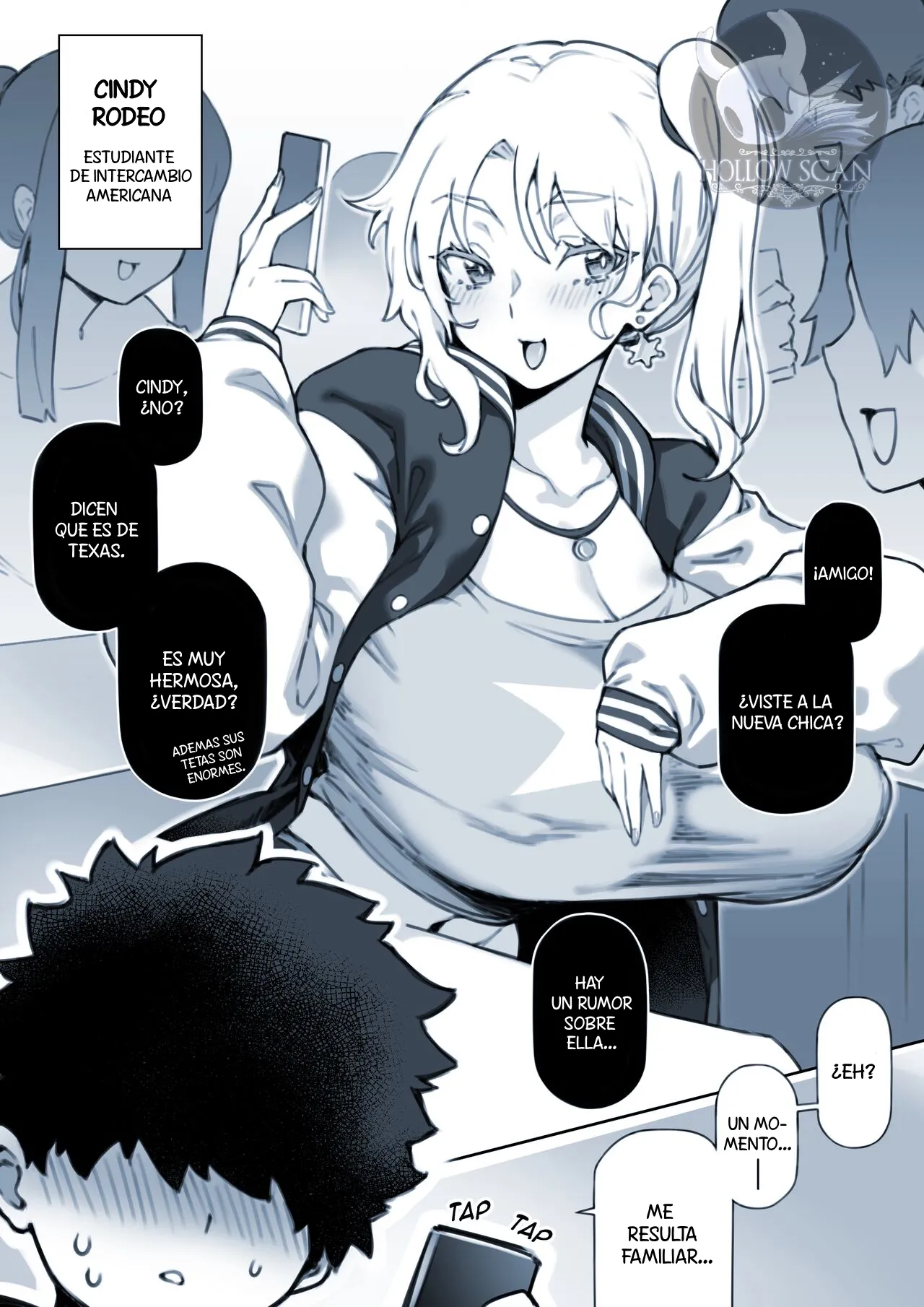 The Transferred American Chick is a Pornstar [FUYA] [SPANISH] 图片编号 3