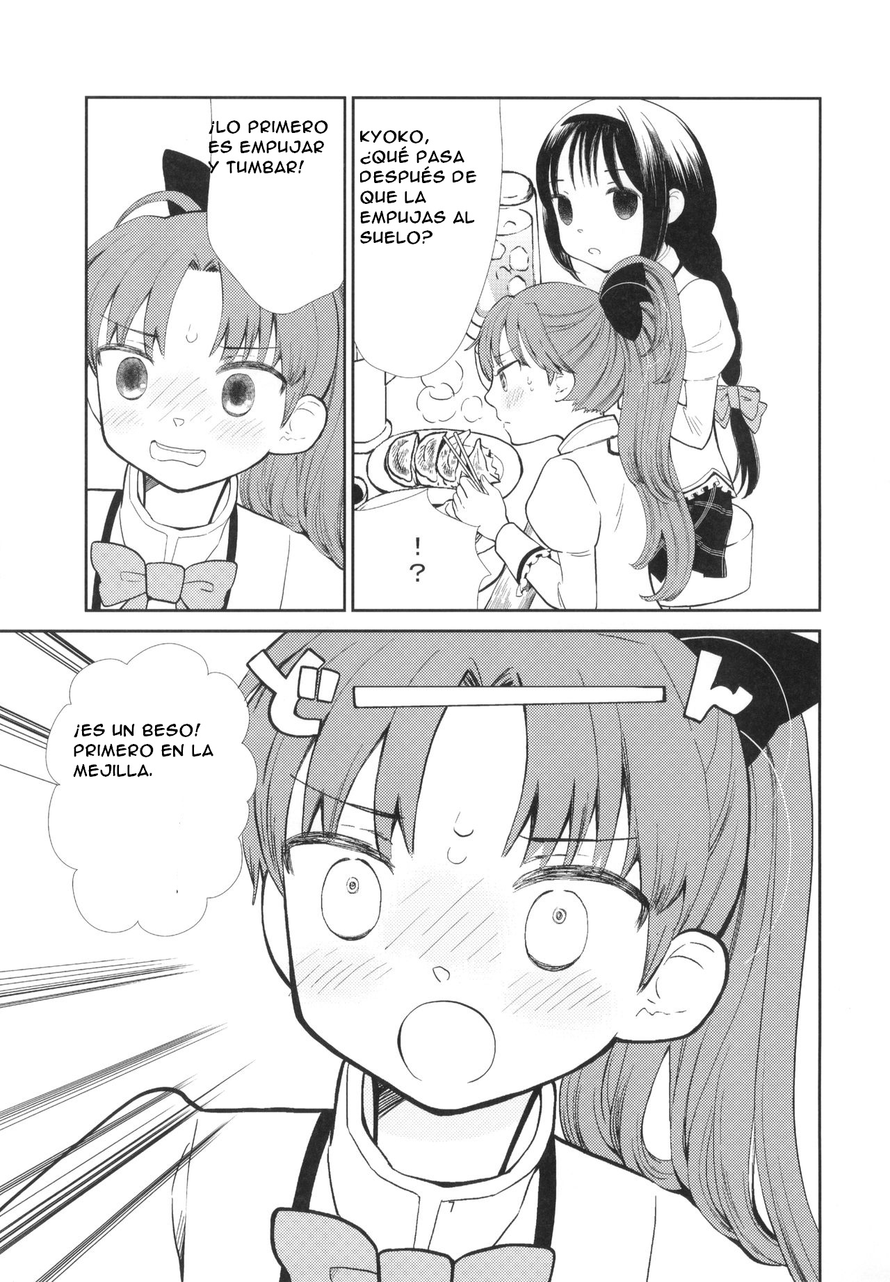 (C91) [Gyakugire Deka (Hakamada Mera)] Kyuutenkai Sugite Shinu kamo (Puella Magi Madoka Magica)SPANISH(Traduccion:CristoferDeLosAndes) изображение № 10