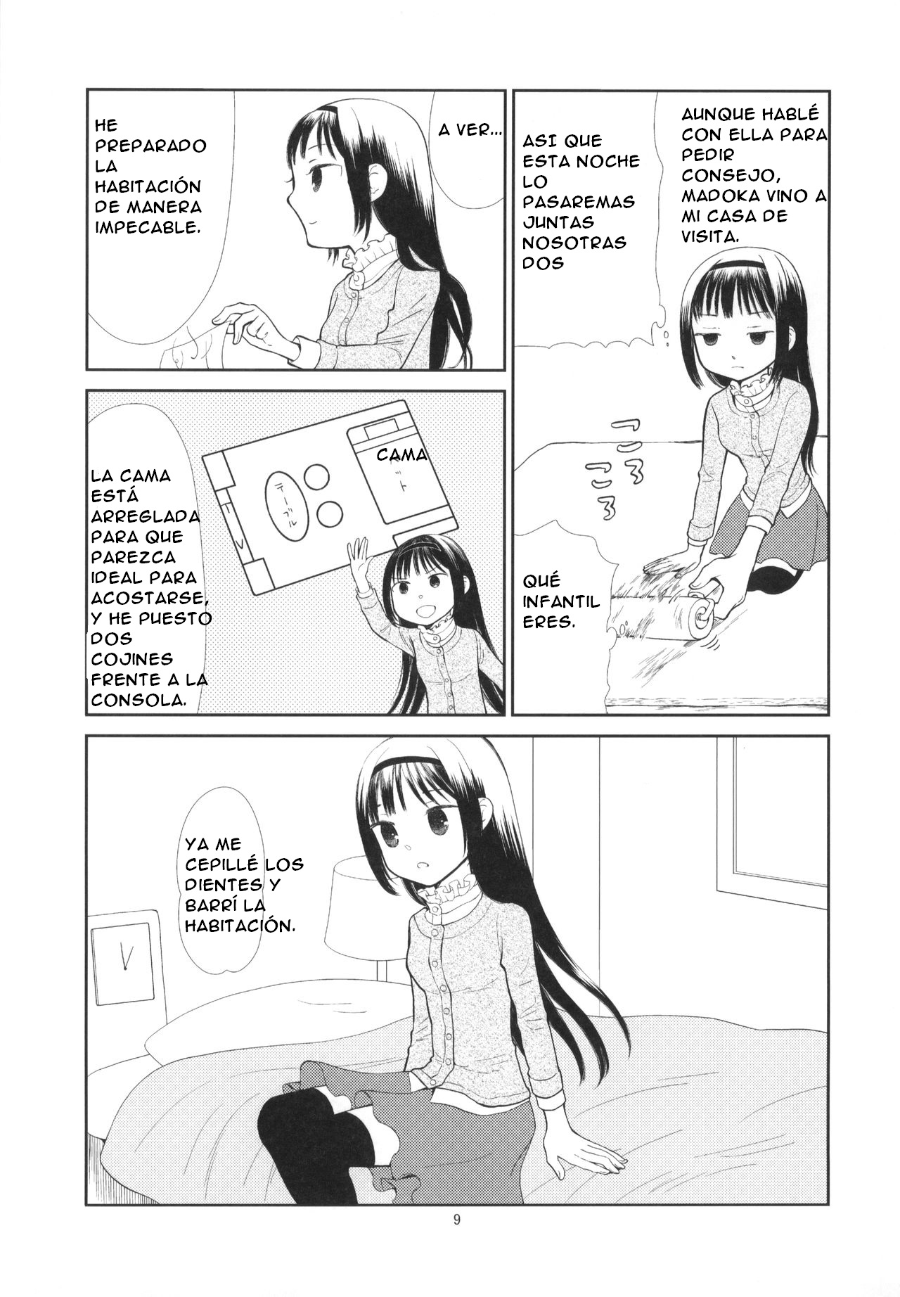 (C91) [Gyakugire Deka (Hakamada Mera)] Kyuutenkai Sugite Shinu kamo (Puella Magi Madoka Magica)SPANISH(Traduccion:CristoferDeLosAndes) изображение № 12