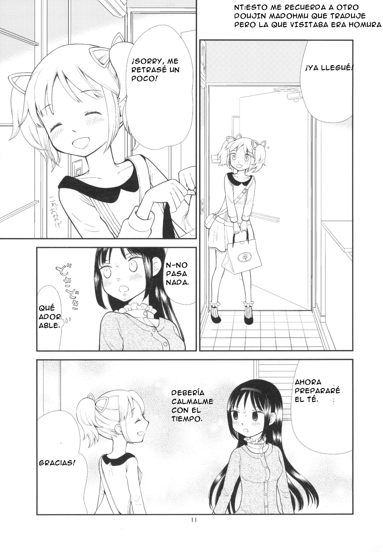 (C91) [Gyakugire Deka (Hakamada Mera)] Kyuutenkai Sugite Shinu kamo (Puella Magi Madoka Magica)SPANISH(Traduccion:CristoferDeLosAndes) изображение № 14