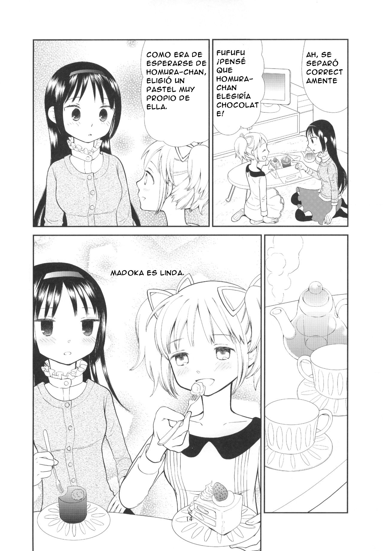 (C91) [Gyakugire Deka (Hakamada Mera)] Kyuutenkai Sugite Shinu kamo (Puella Magi Madoka Magica)SPANISH(Traduccion:CristoferDeLosAndes) изображение № 18