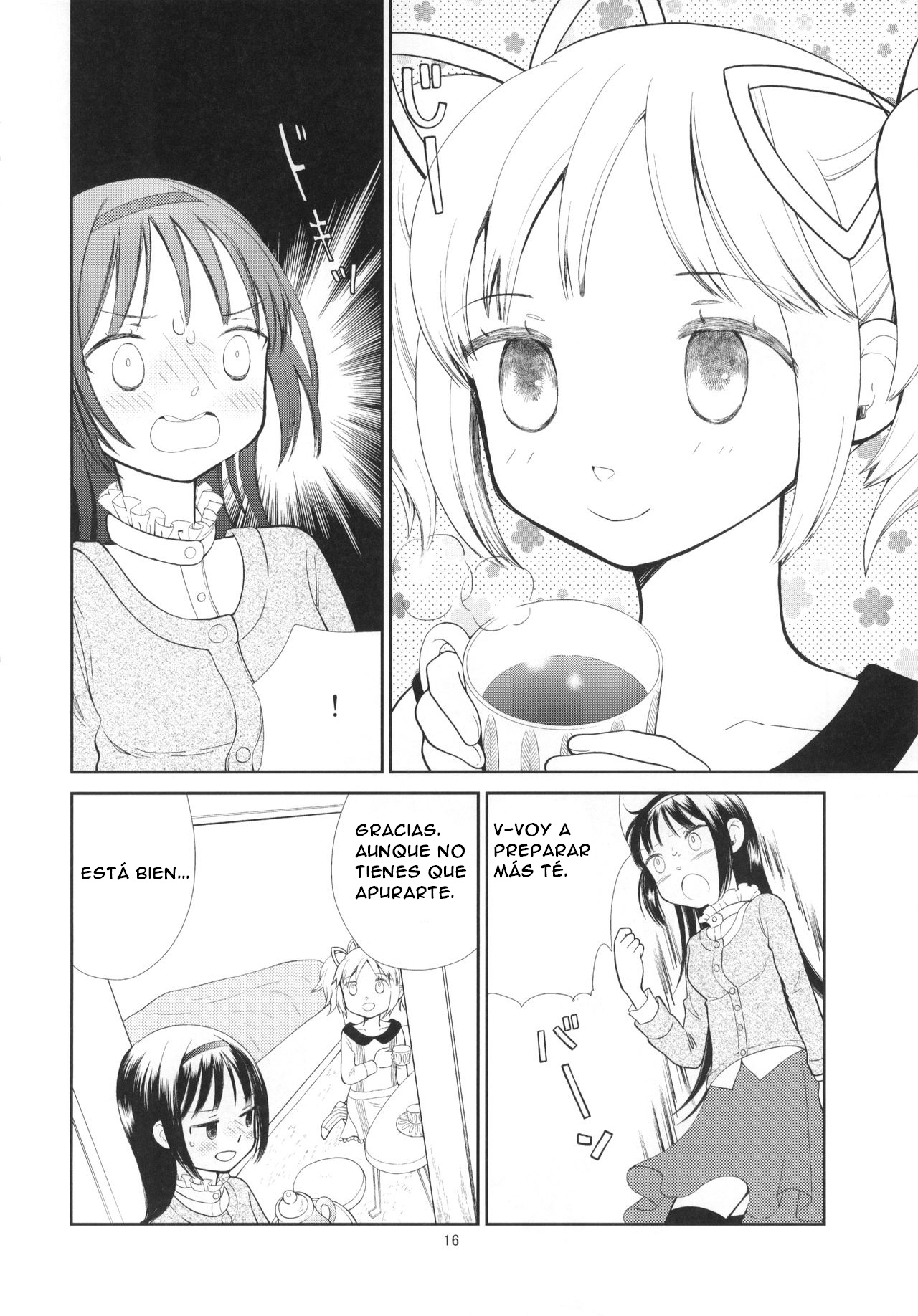 (C91) [Gyakugire Deka (Hakamada Mera)] Kyuutenkai Sugite Shinu kamo (Puella Magi Madoka Magica)SPANISH(Traduccion:CristoferDeLosAndes) изображение № 20