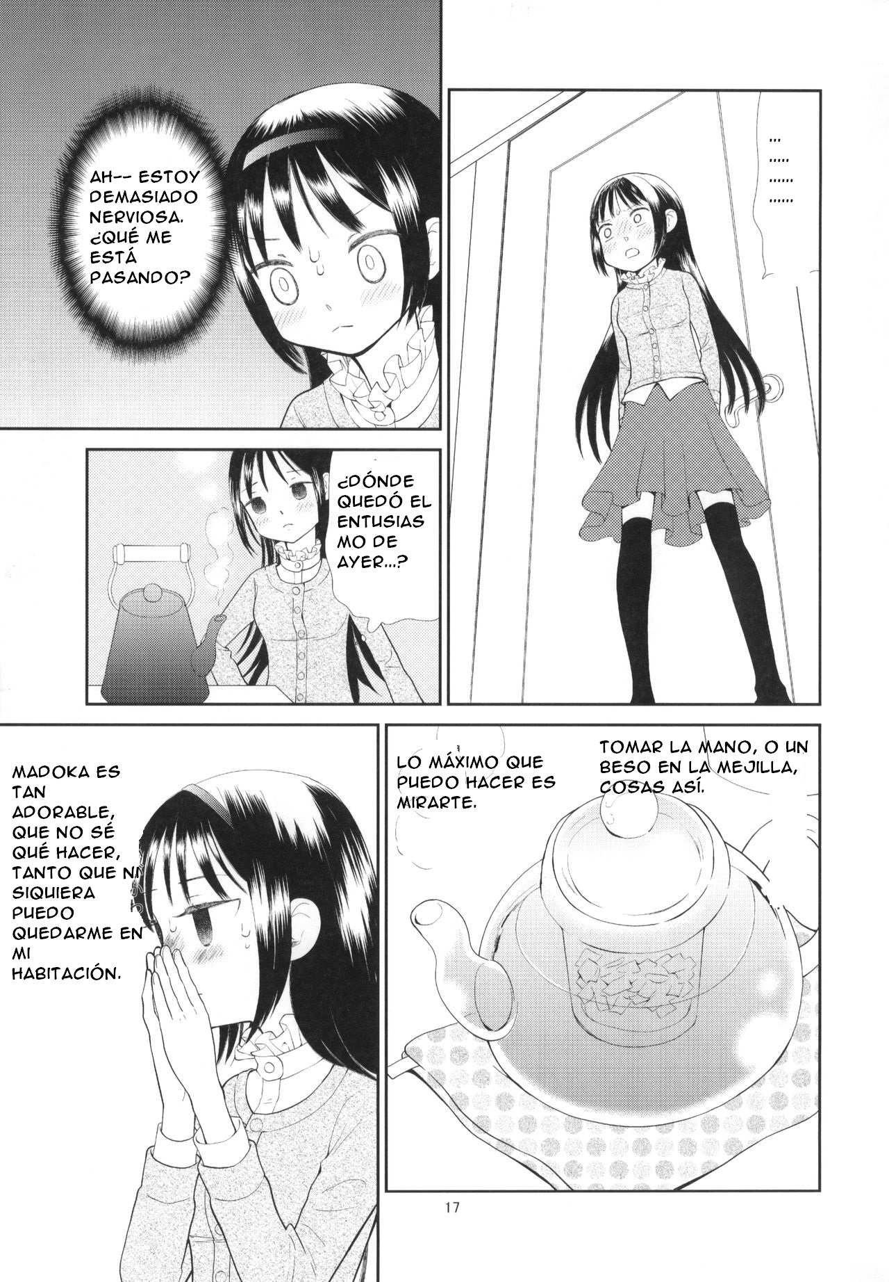(C91) [Gyakugire Deka (Hakamada Mera)] Kyuutenkai Sugite Shinu kamo (Puella Magi Madoka Magica)SPANISH(Traduccion:CristoferDeLosAndes) изображение № 21