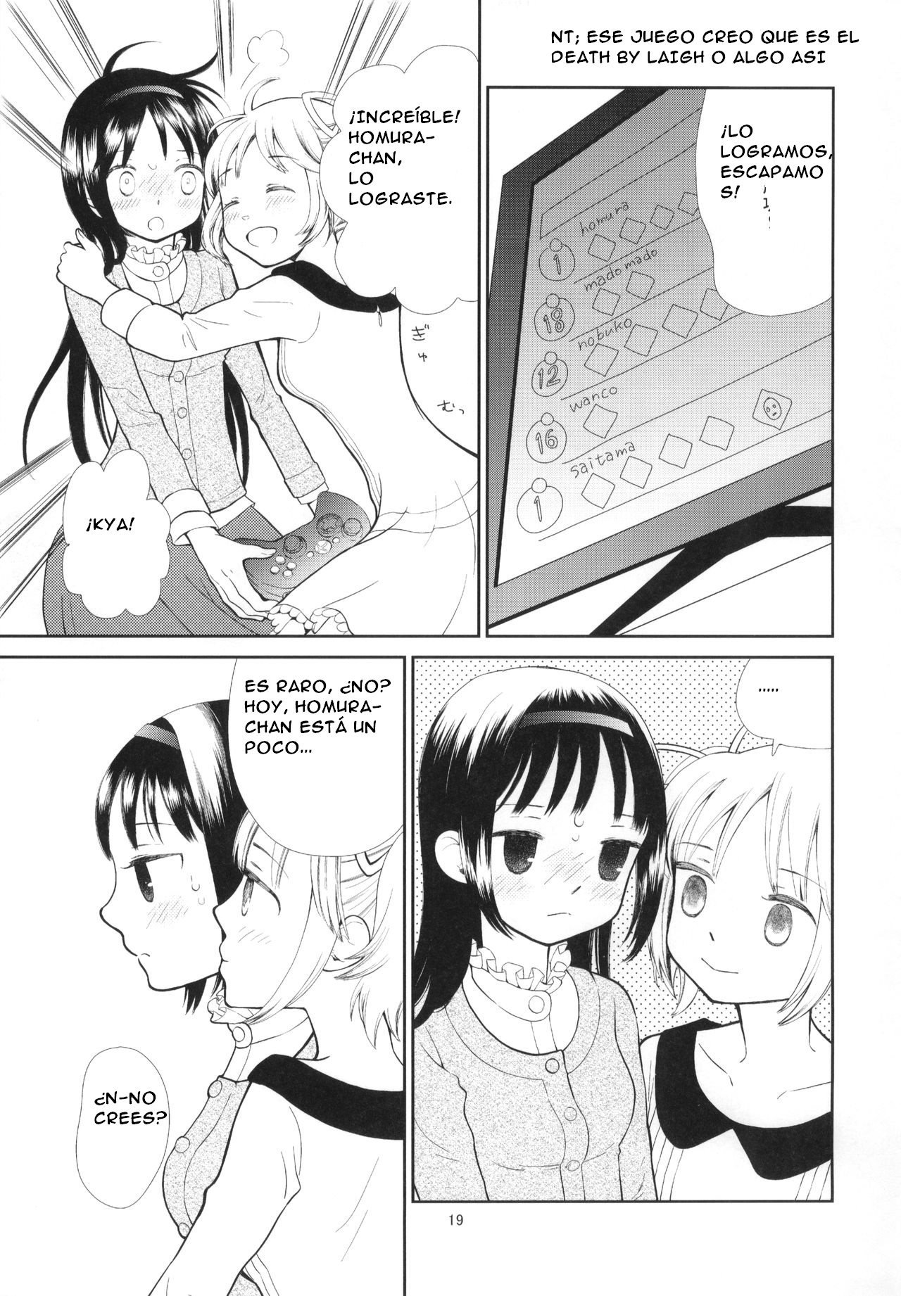 (C91) [Gyakugire Deka (Hakamada Mera)] Kyuutenkai Sugite Shinu kamo (Puella Magi Madoka Magica)SPANISH(Traduccion:CristoferDeLosAndes) изображение № 23