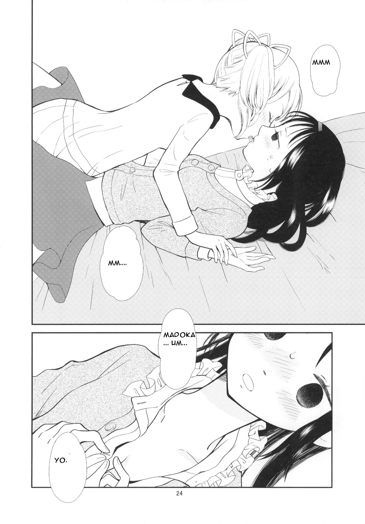 (C91) [Gyakugire Deka (Hakamada Mera)] Kyuutenkai Sugite Shinu kamo (Puella Magi Madoka Magica)SPANISH(Traduccion:CristoferDeLosAndes) изображение № 28