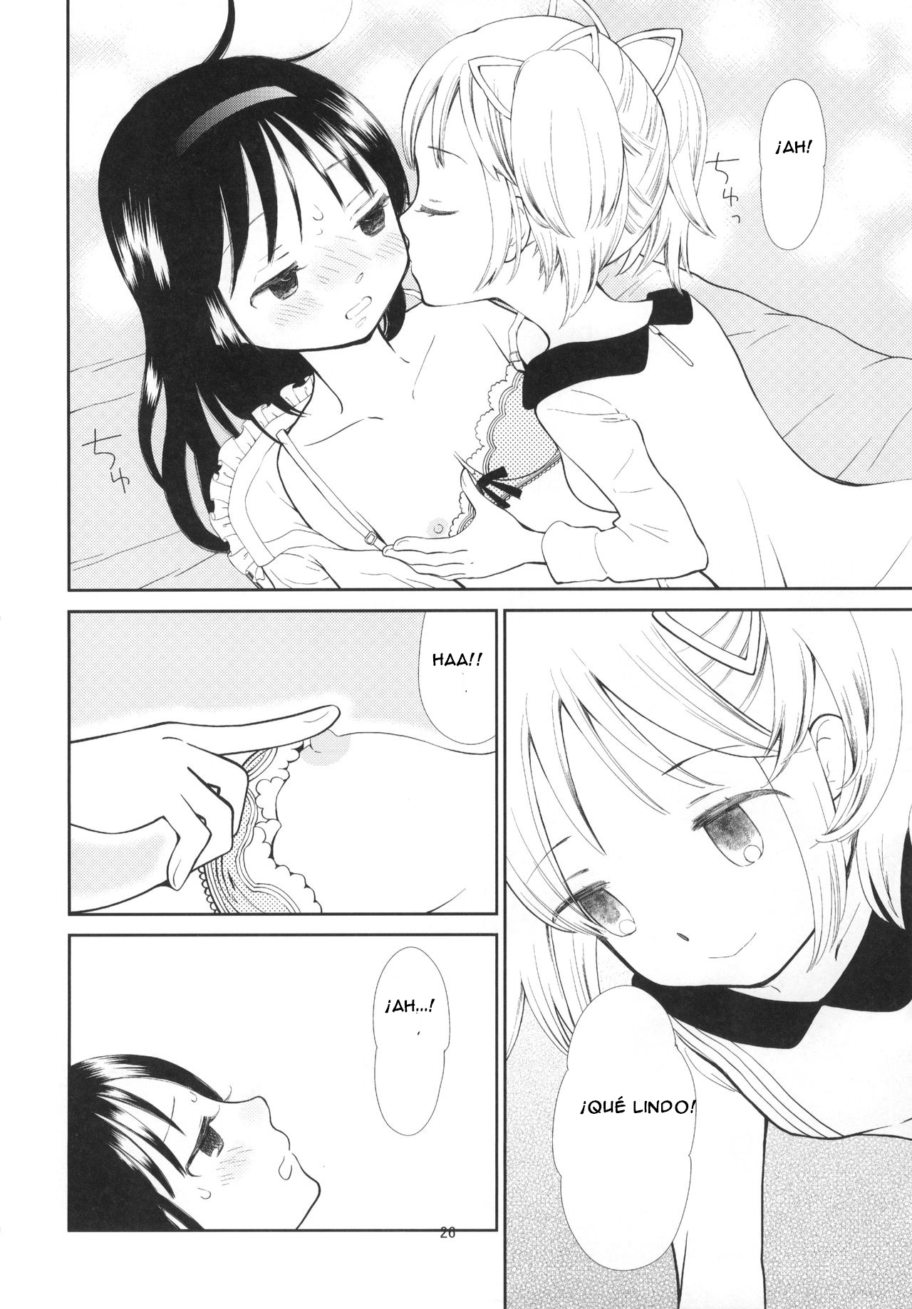 (C91) [Gyakugire Deka (Hakamada Mera)] Kyuutenkai Sugite Shinu kamo (Puella Magi Madoka Magica)SPANISH(Traduccion:CristoferDeLosAndes) изображение № 30