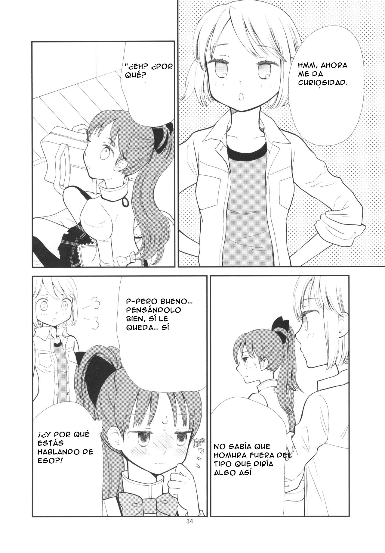 (C91) [Gyakugire Deka (Hakamada Mera)] Kyuutenkai Sugite Shinu kamo (Puella Magi Madoka Magica)SPANISH(Traduccion:CristoferDeLosAndes) изображение № 37