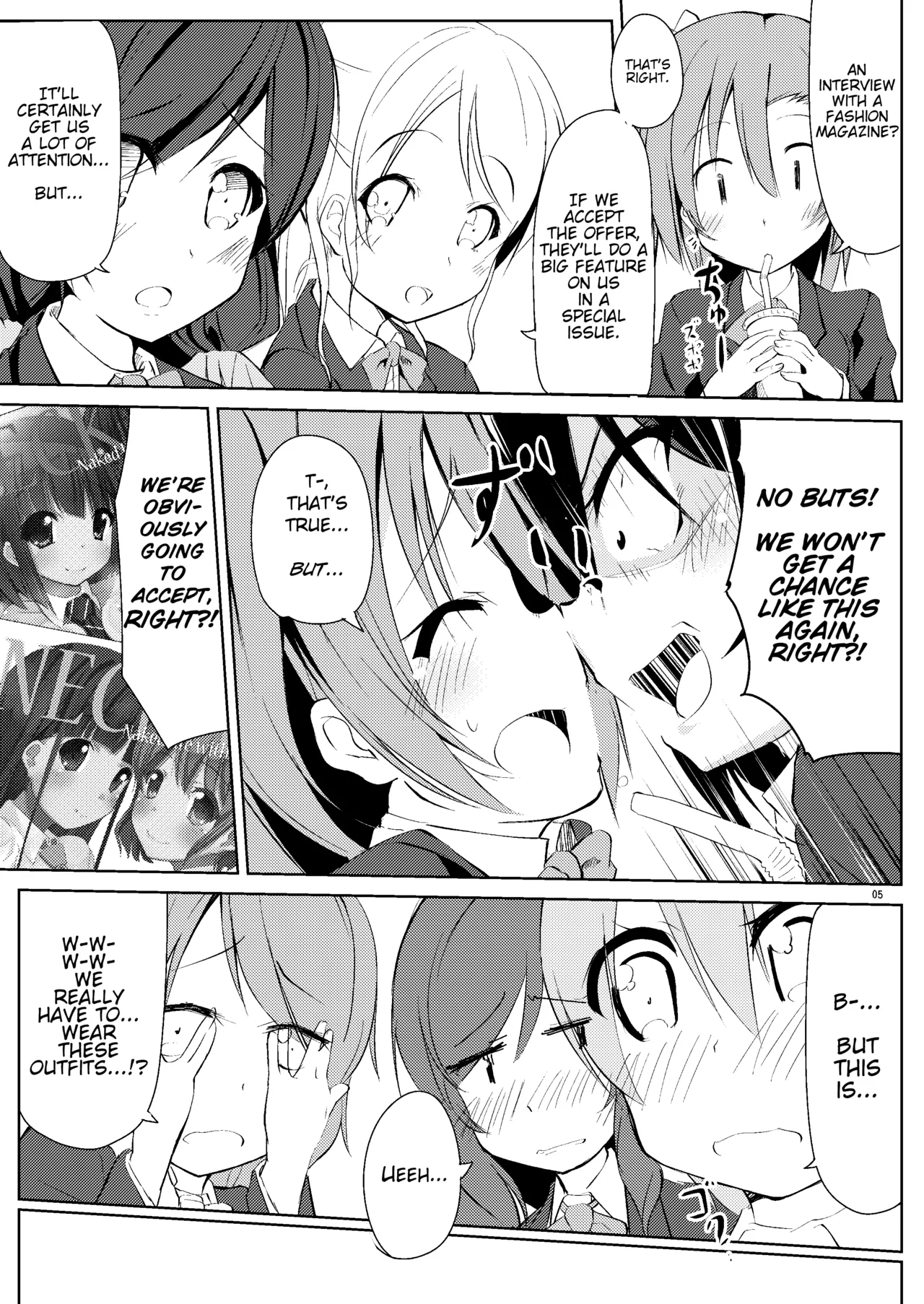 [Kurowasabi (Kurozu)] Neck-Pai μ's (Love Live!) [English] [Digital] Bildnummer 4