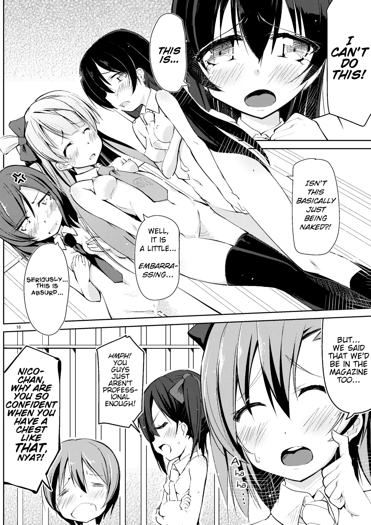 [Kurowasabi (Kurozu)] Neck-Pai μ's (Love Live!) [English] [Digital] Bildnummer 9